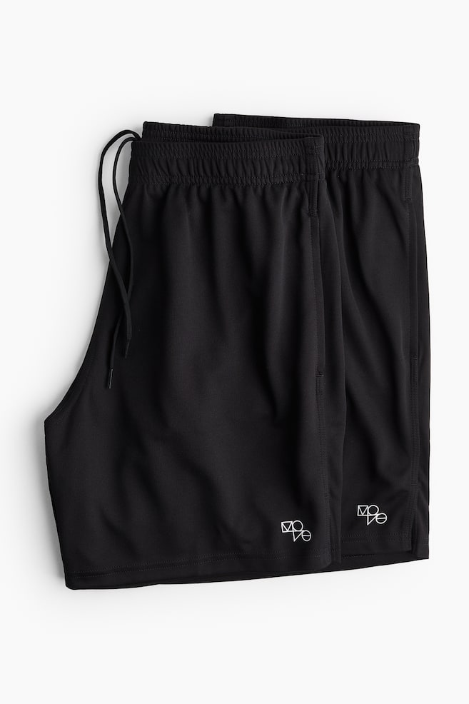 2-pack sports shorts with DryMove™-Black - 2