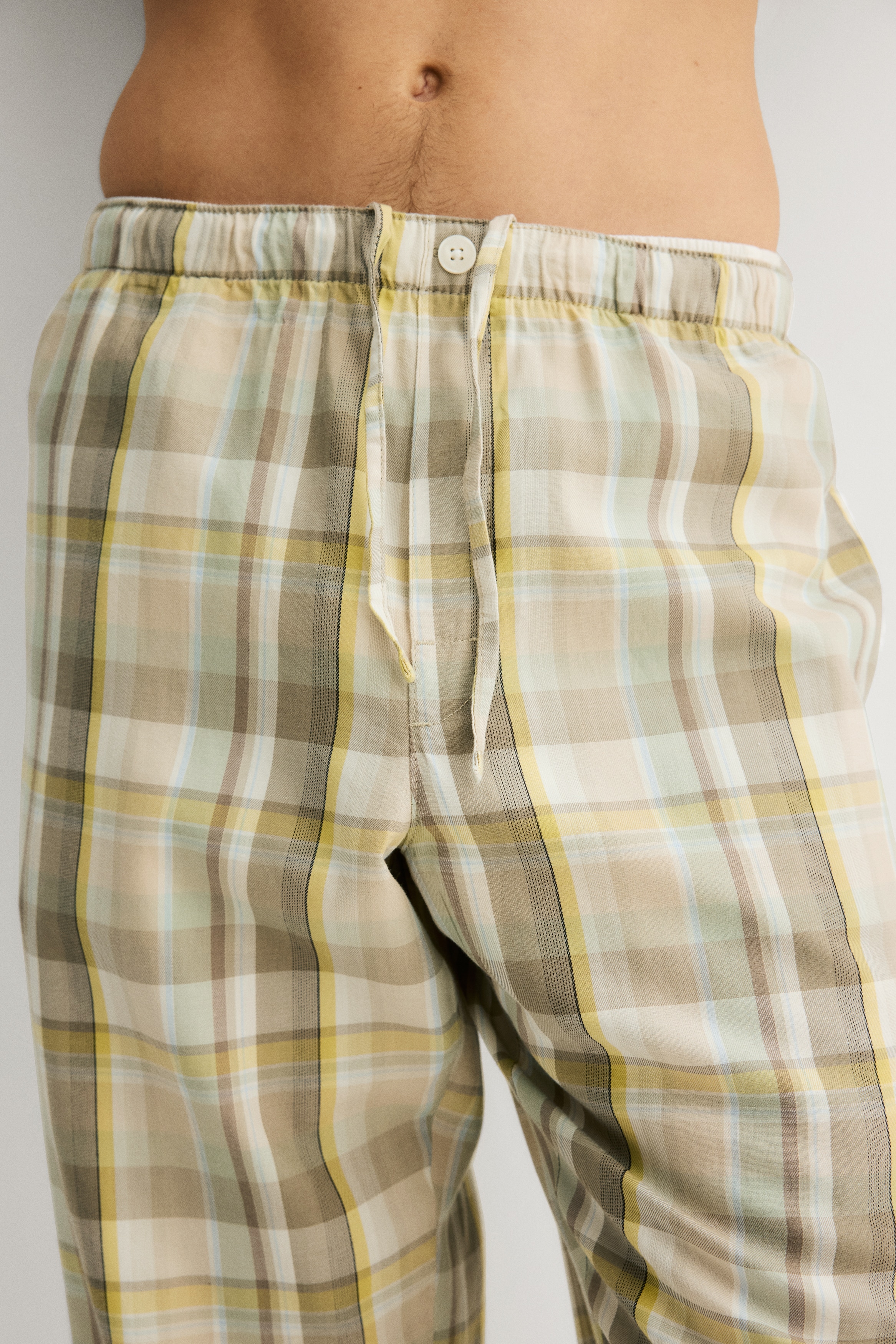 Lyocell-blend pyjama shirt and bottoms