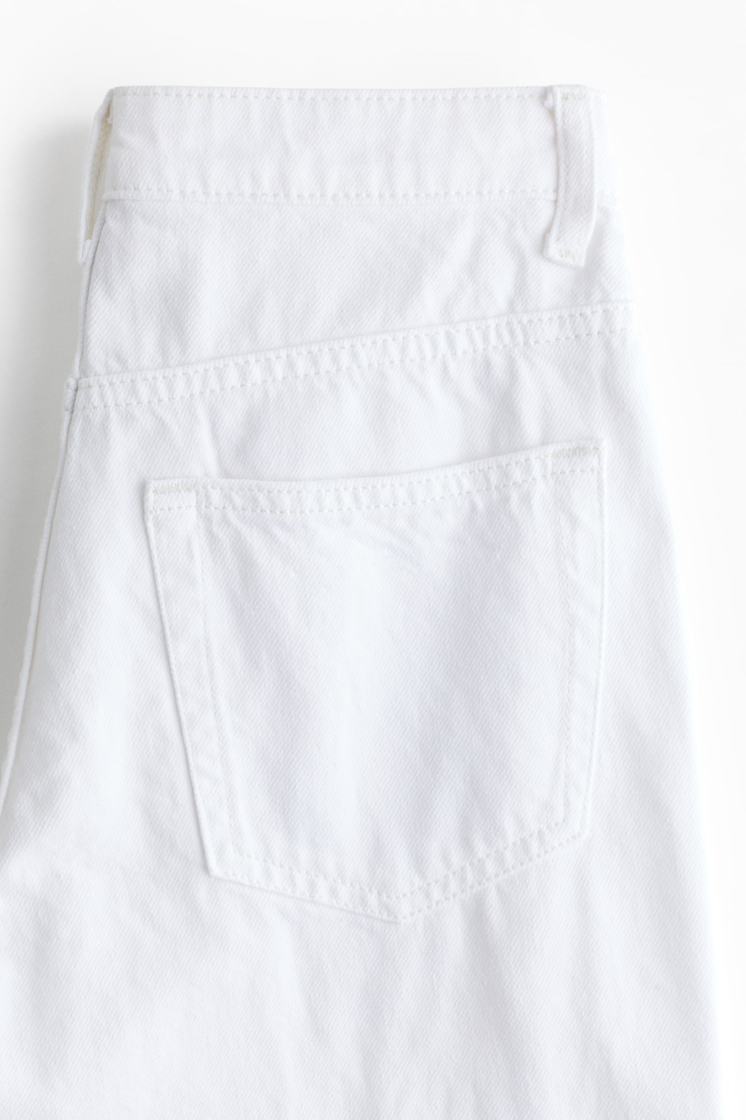 Wide Ultra High Jeans - Marfil/Azul denim oscuro - 6