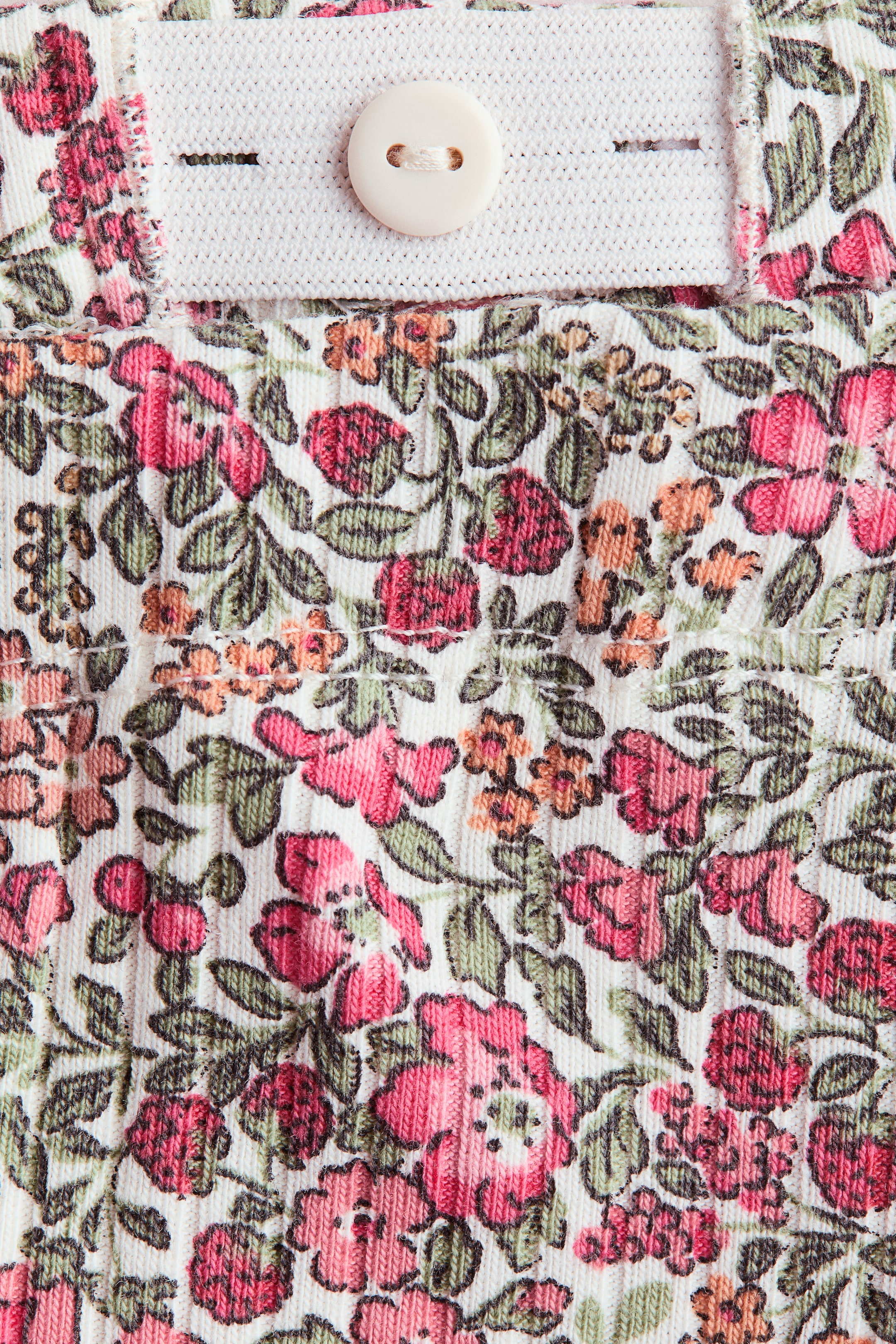 Legging en coton côtelé