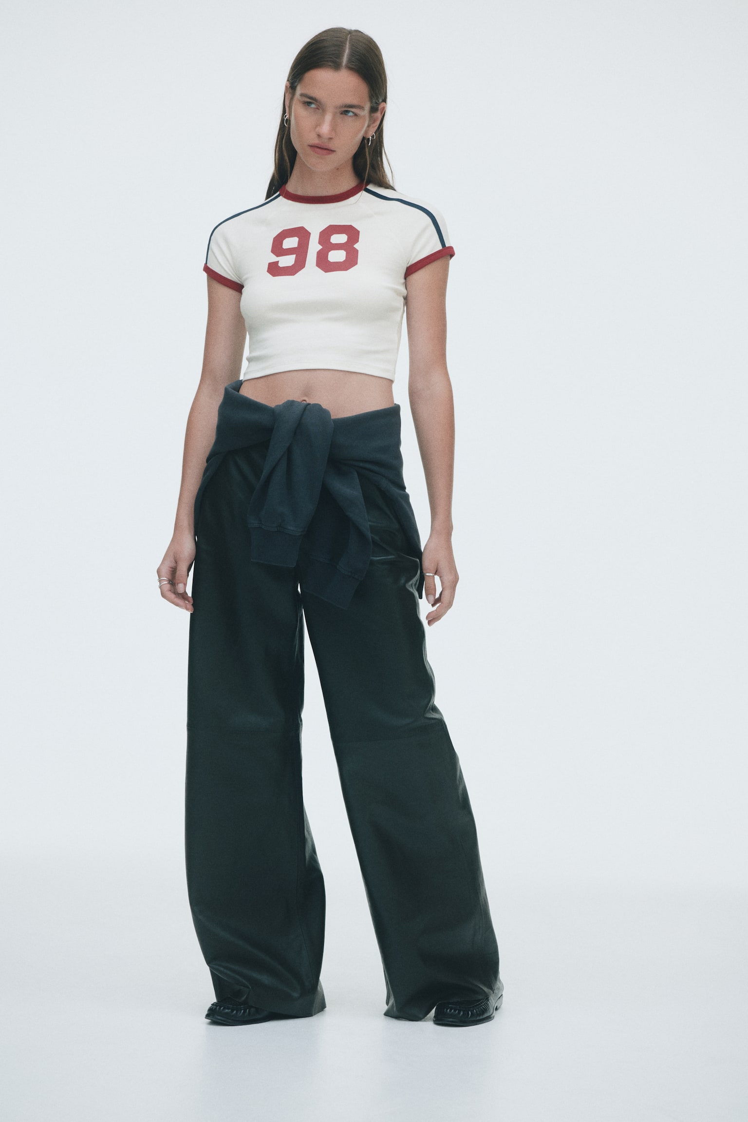 Áo thun lửng - Màu trắng/98 - 4