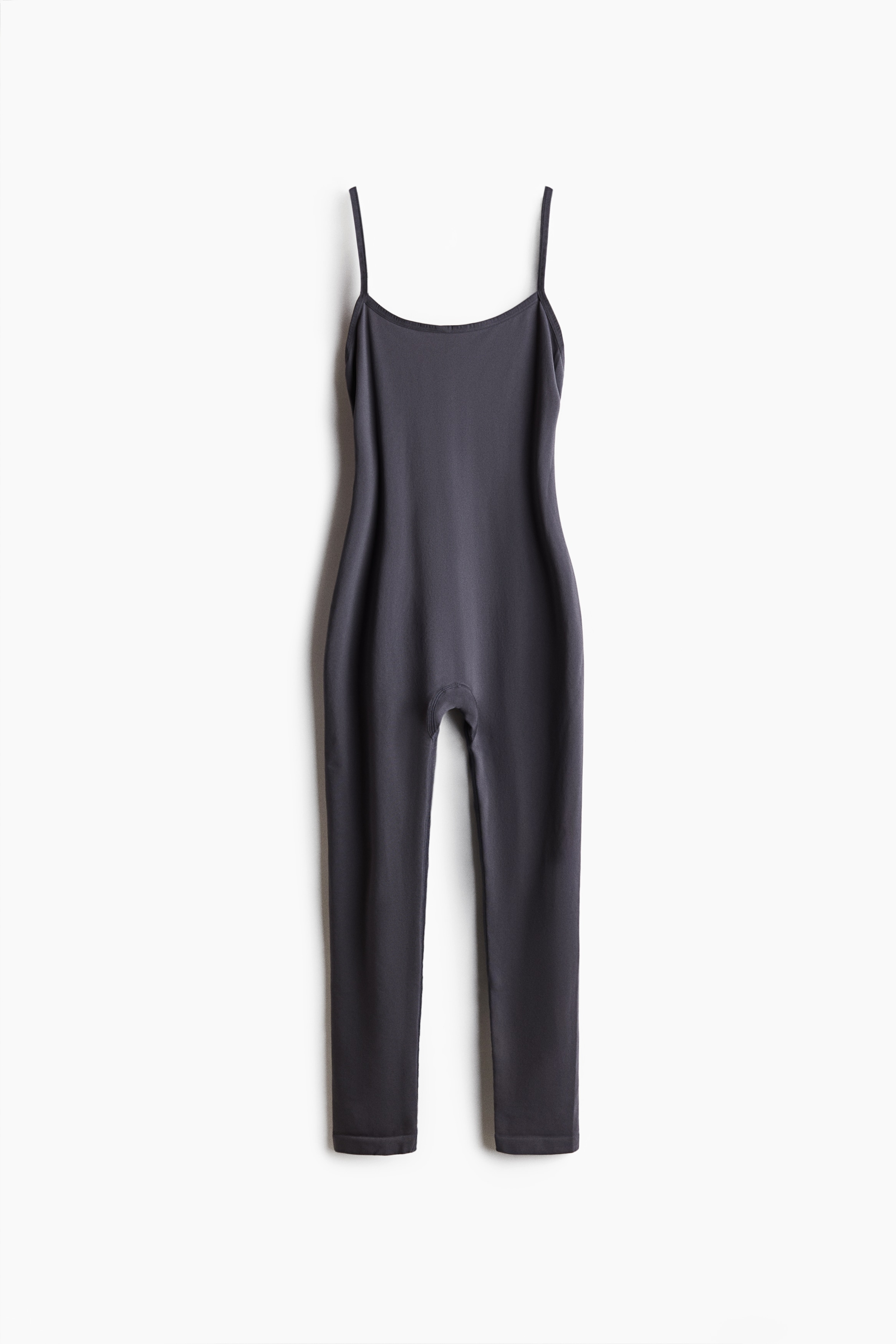 Strappy unitard - Dark grey/Black