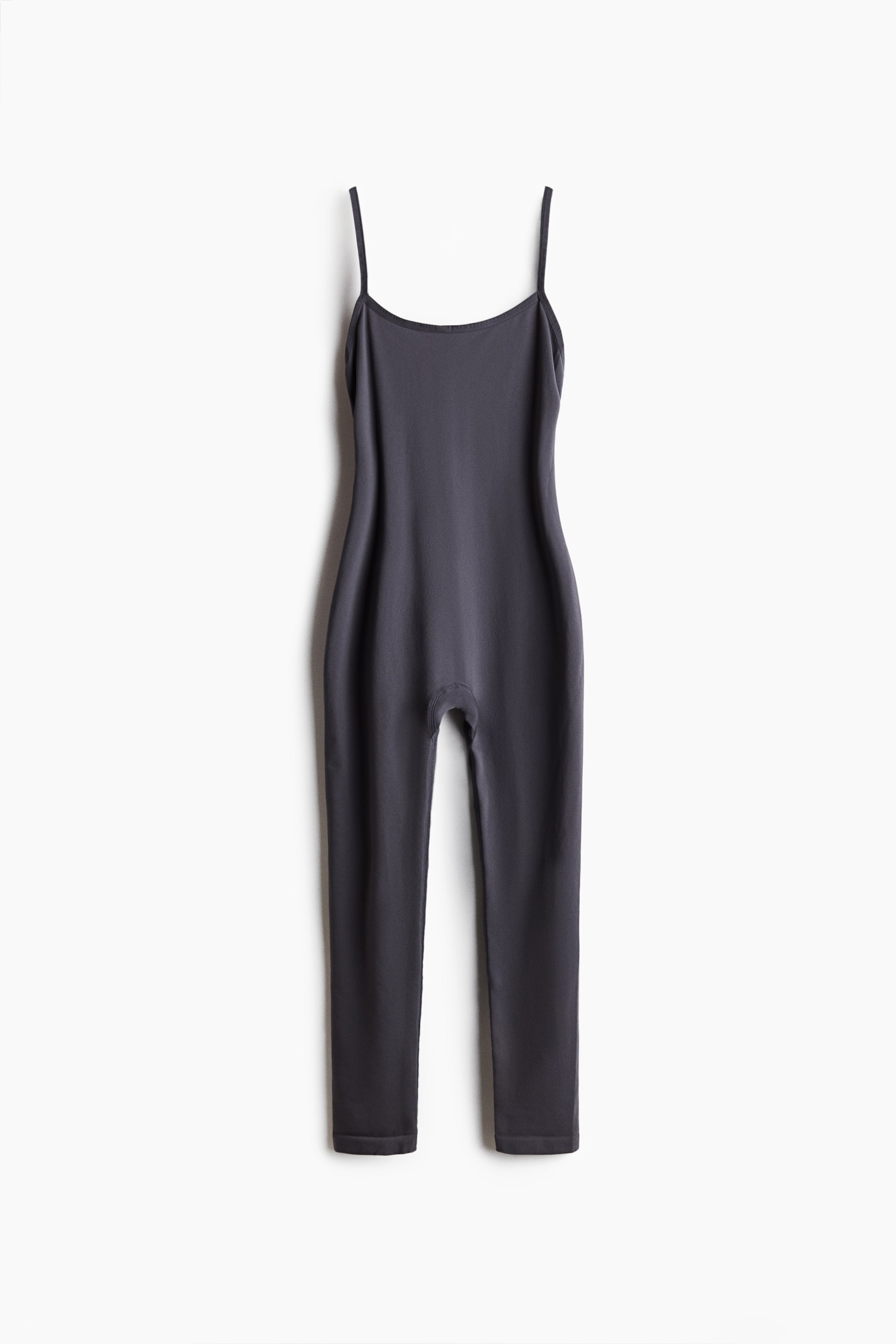 View larger image: Strappy unitard - Dark grey - Ladies | H&M GB 5