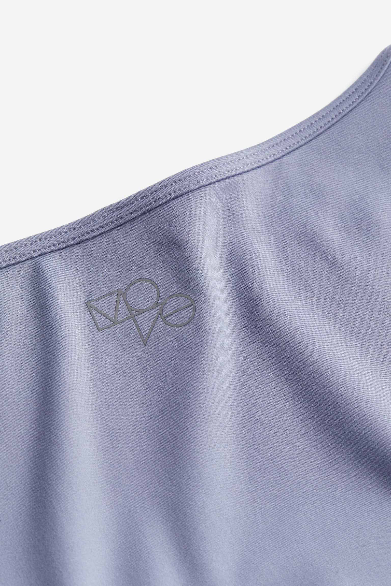 Cropped Activewear Top In SoftMove™ - Dusty purple/Black - 5