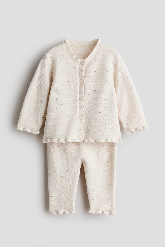 Детские топы H&M 2-piece Fine-Knit Set