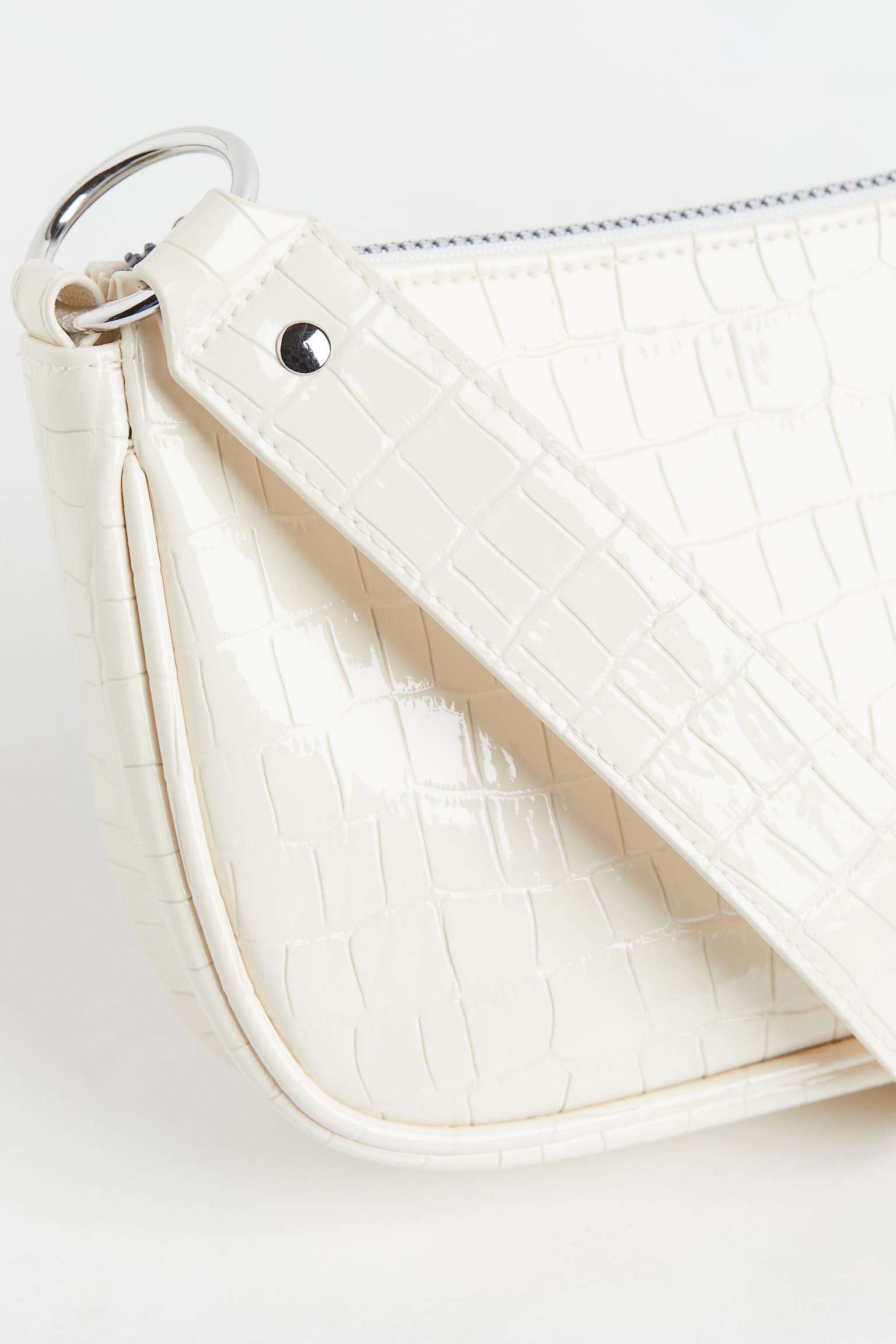 Small Shoulder Bag - White/Green - 3