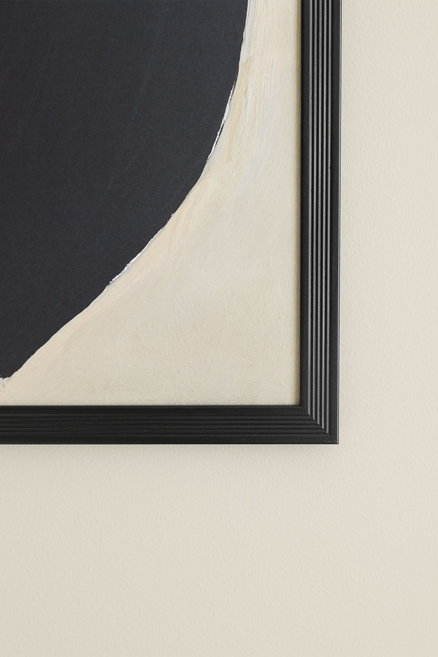 Ribbed Picture Frame - Svart/Vit/Ek/Mörk Ek - 4