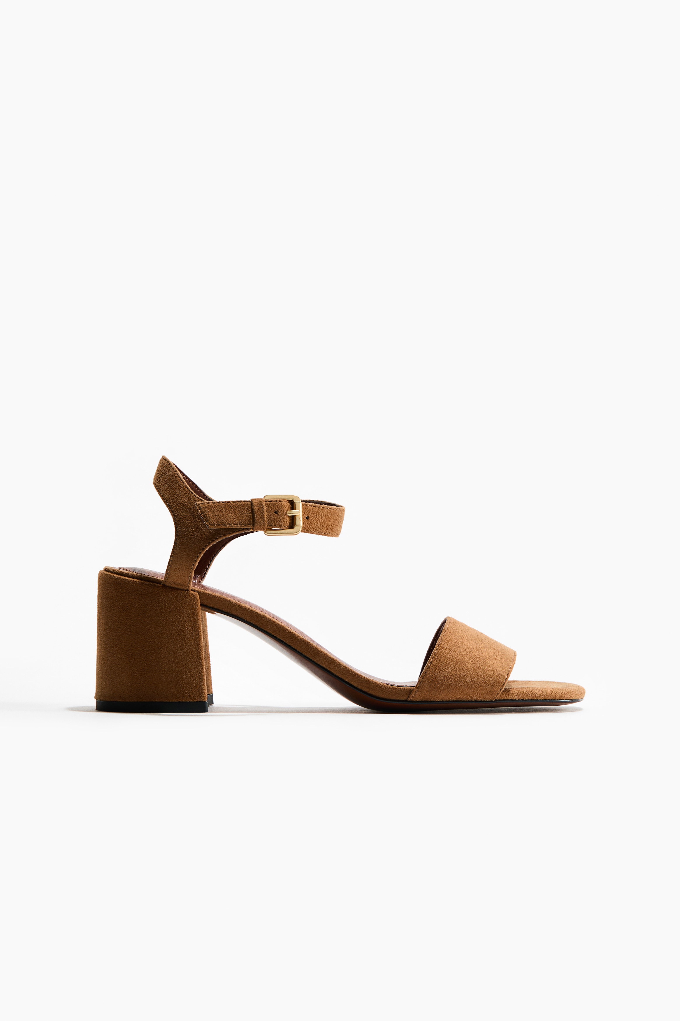 Block-heeled sandals from H&M - $39.99
