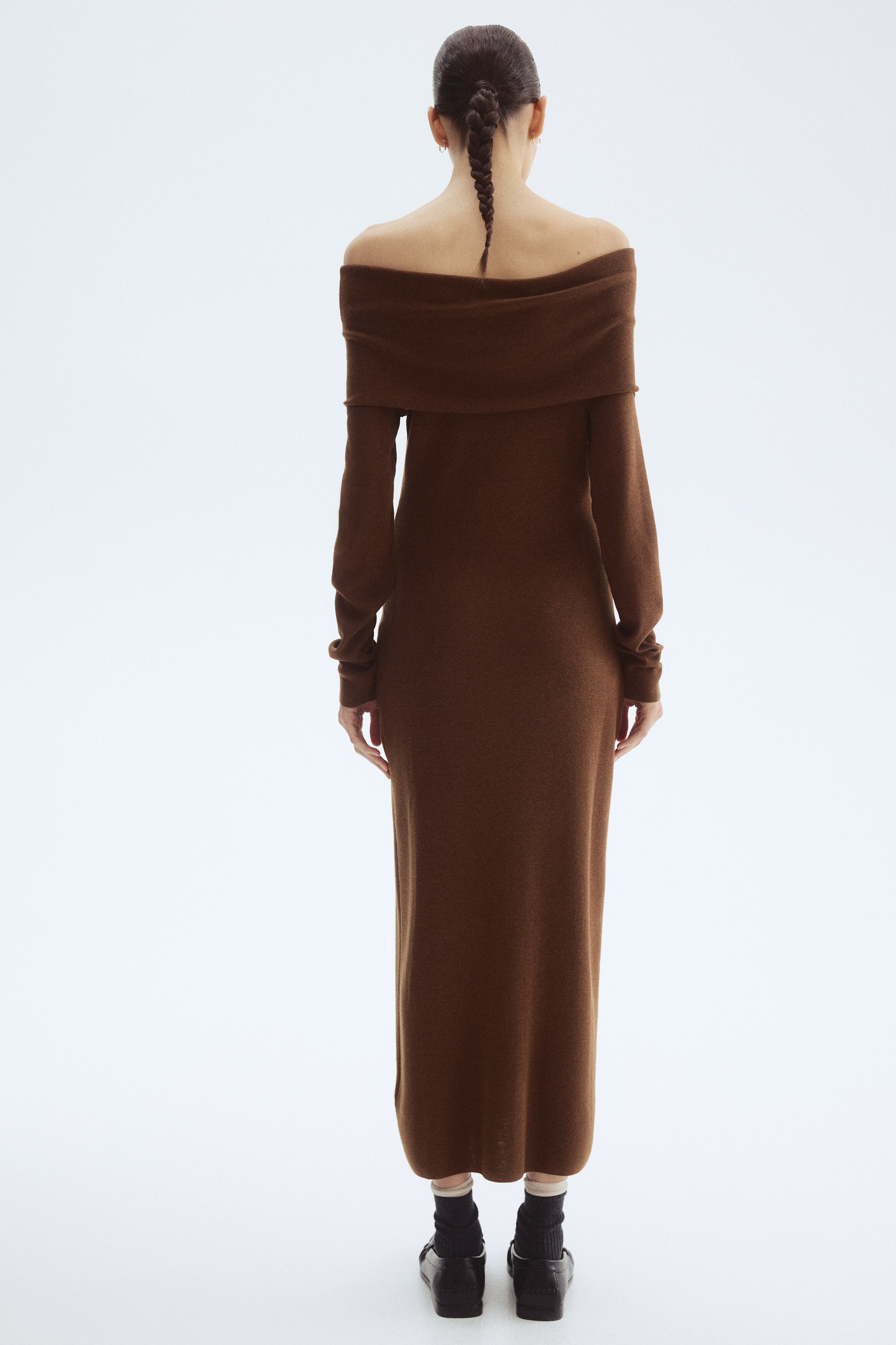 Off-the-shoulder dress