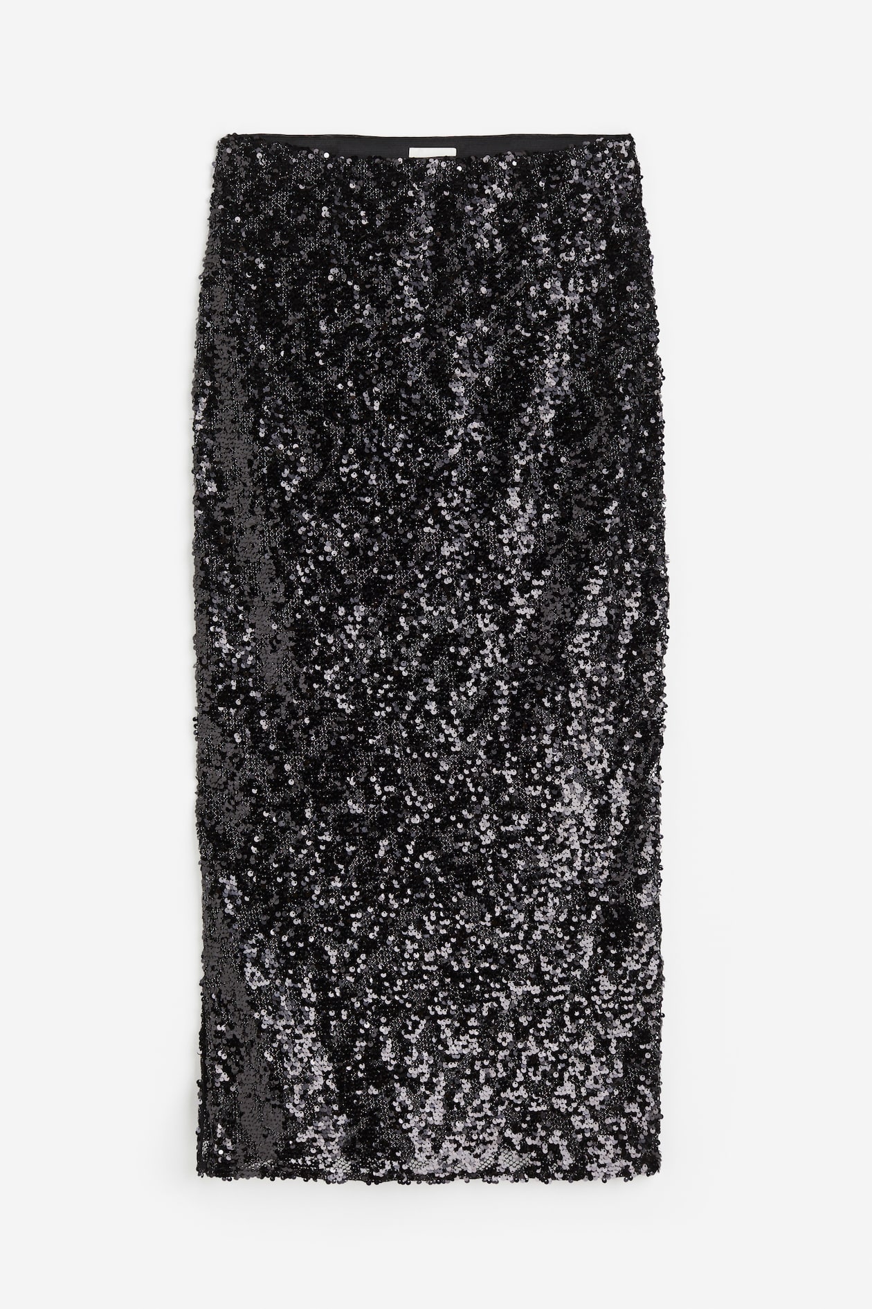 Sequined skirt Black/Sequins Ladies H&M