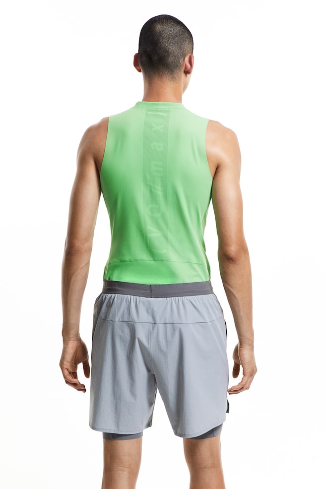 DryMove™ Double-layered sports shorts - Grey - 6
