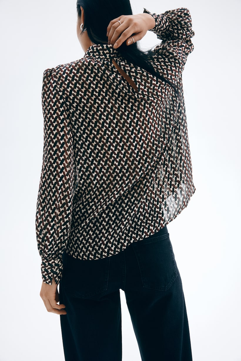 Lazada Camisas Vaqueras Mujer H&m Camisa Vaquera Lazo Mujer