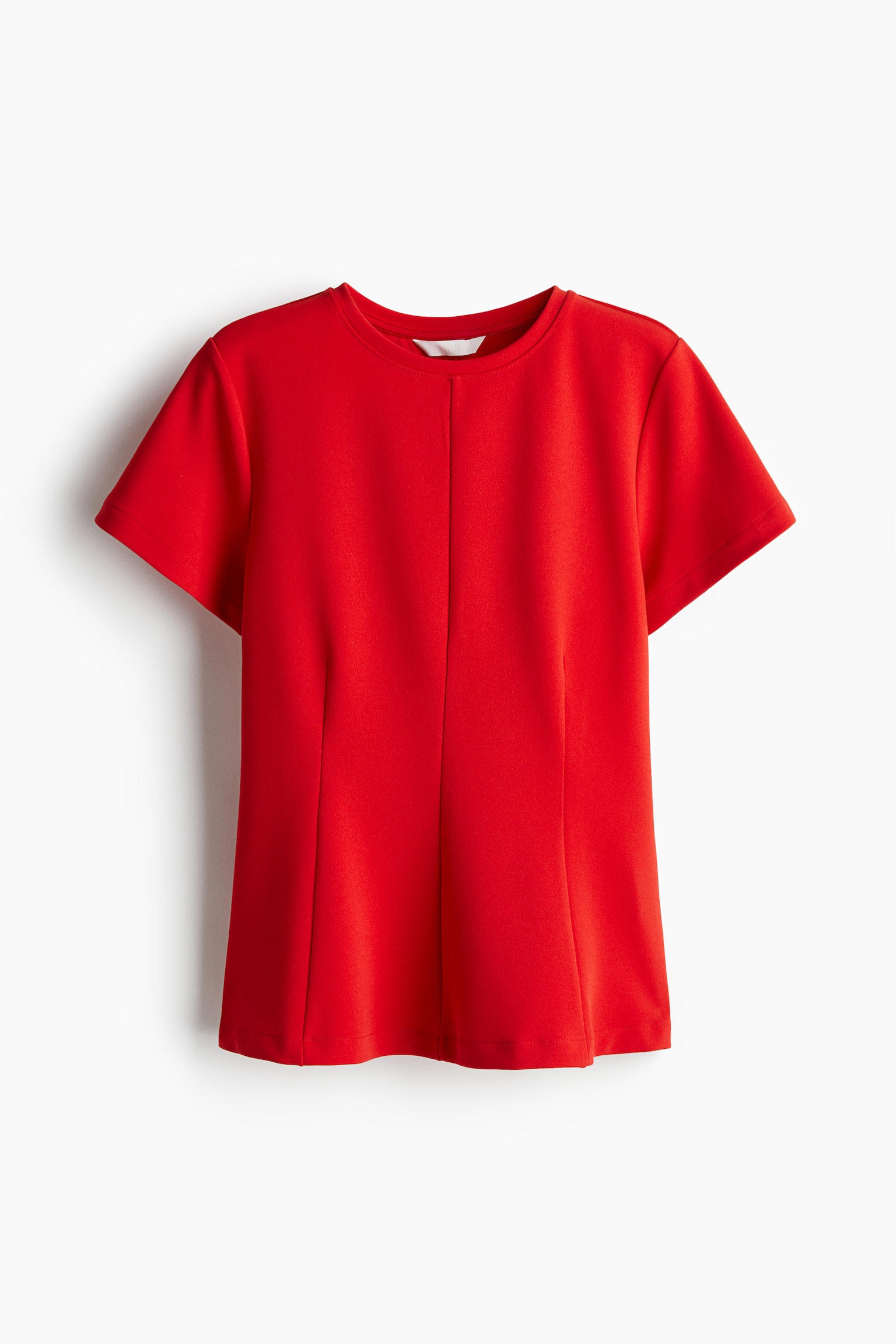 Женский топ H&M Waisted top, цвет: Красный — фото 1