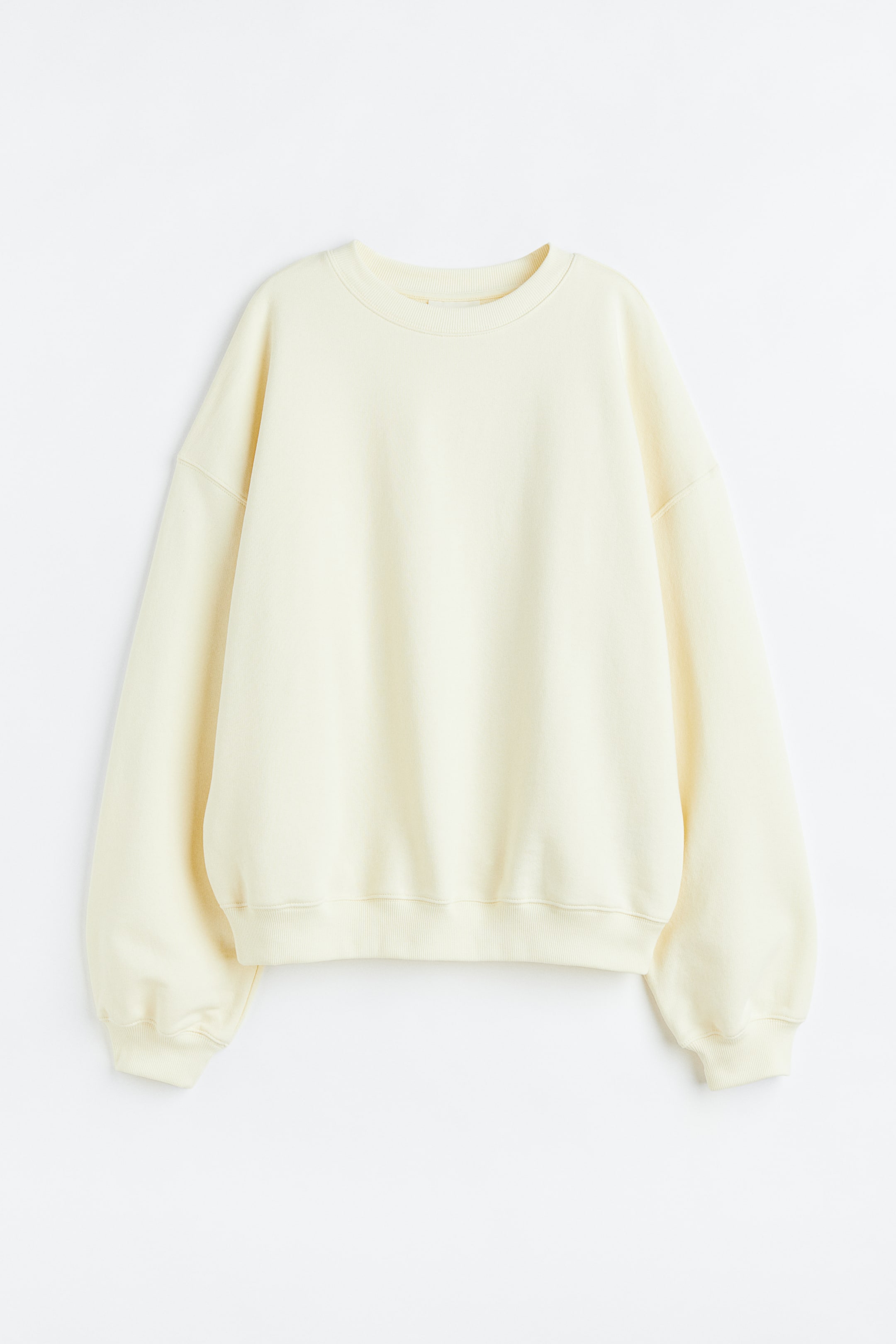 Le sweat peau de pêche col cordon | Contemporaine | Chandails en Coton