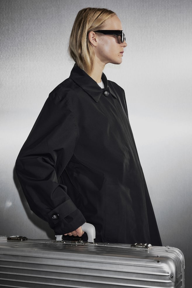 Waterproof Car coat - Black - 1