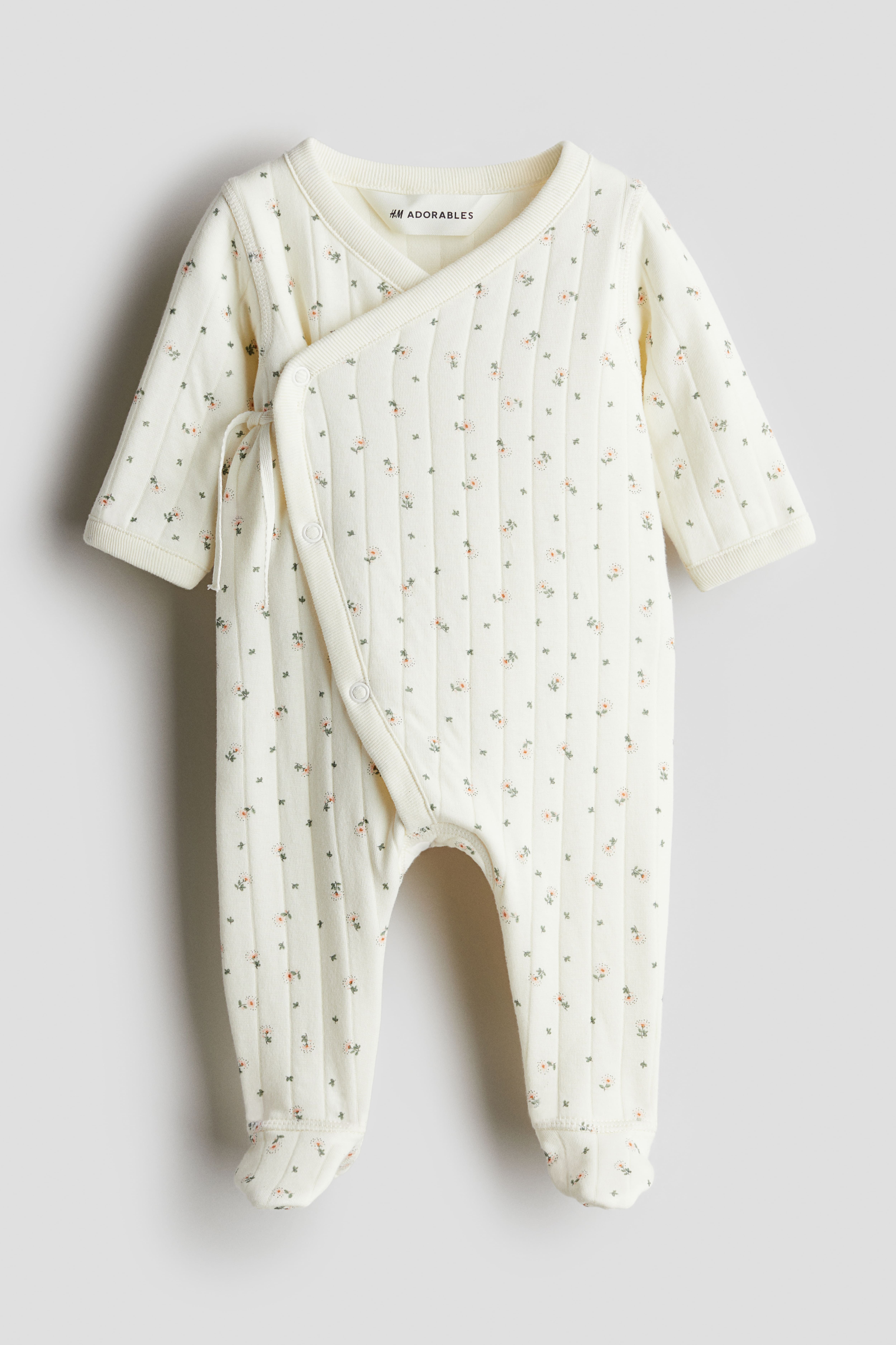 Muslin Jumpsuit White floral Kids H M CA