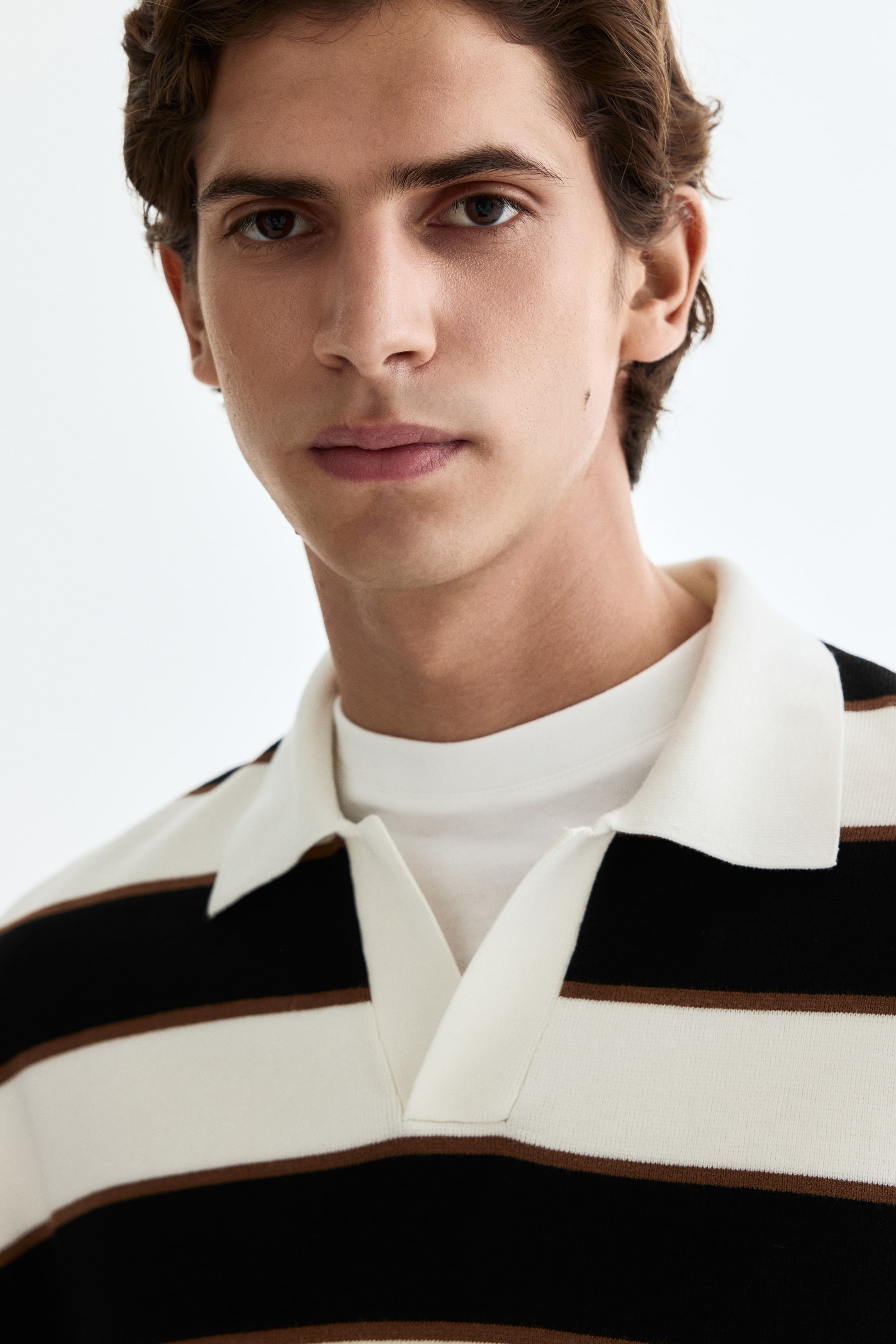 Мужские рубашки H&M Relaxed-Fit Polo Shirt — фото 4