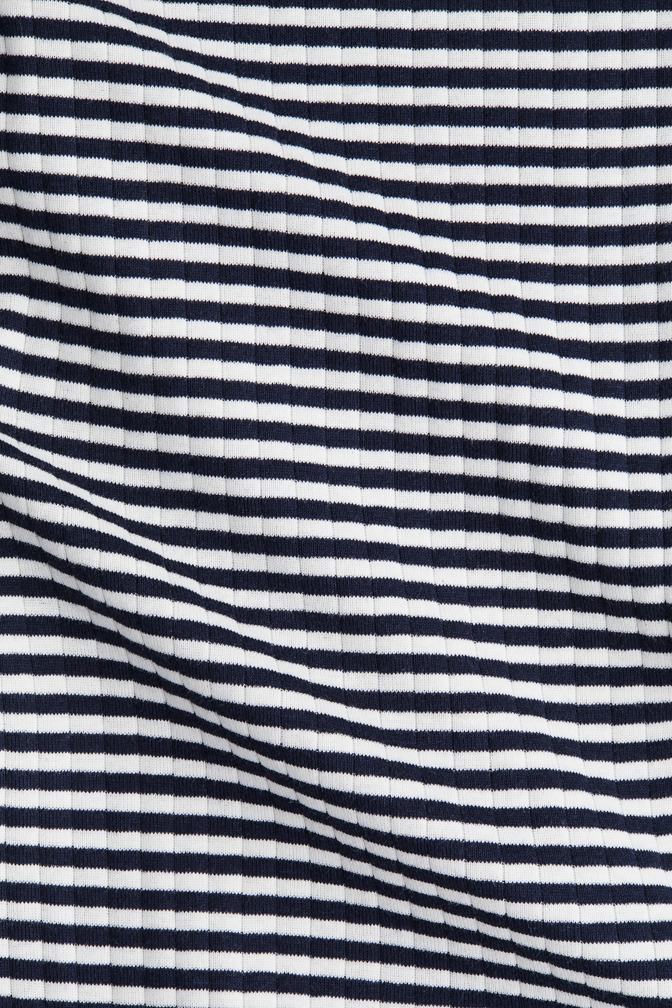 Ribbed scoop-back dress