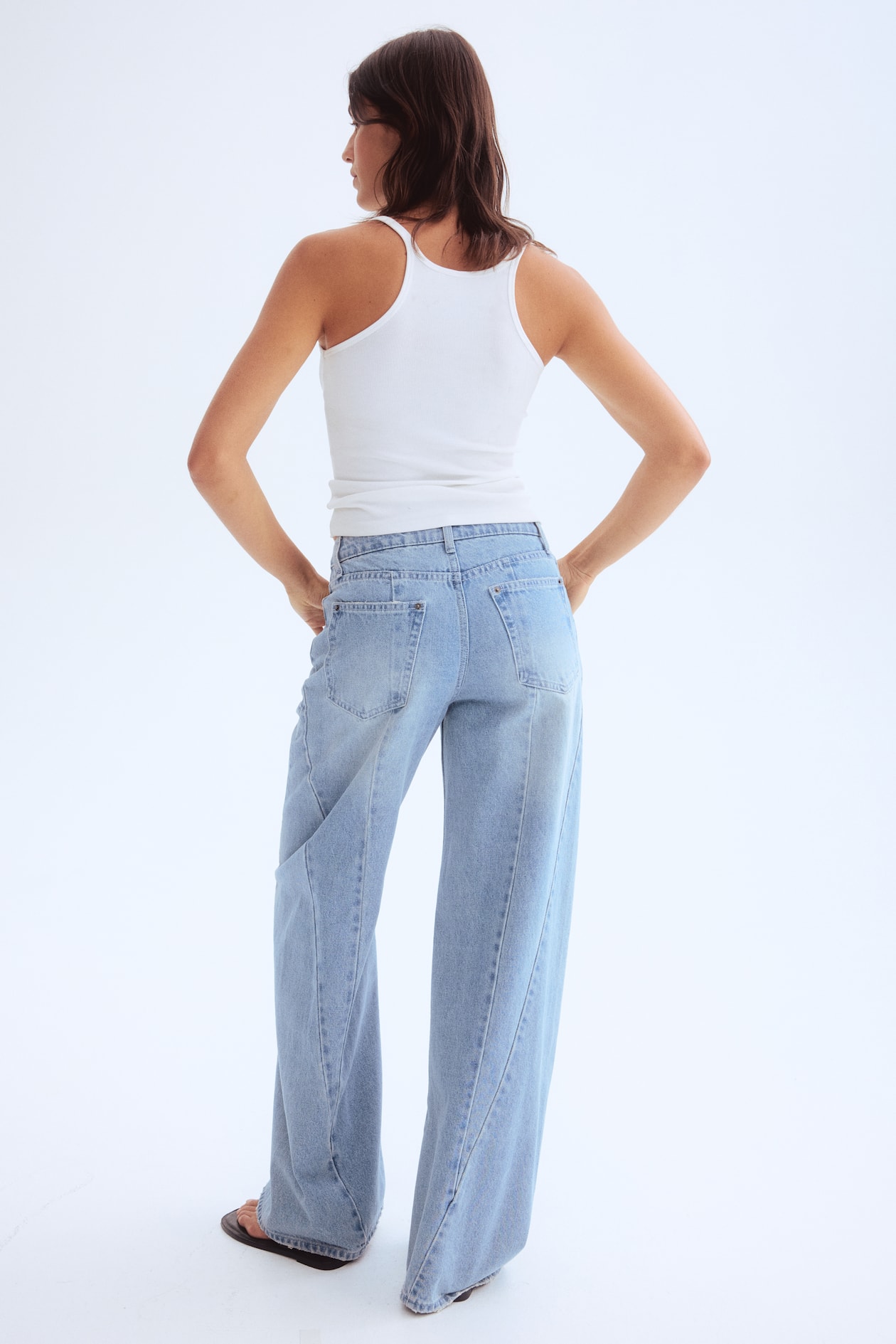 Seam-Detail Jeans - image 3