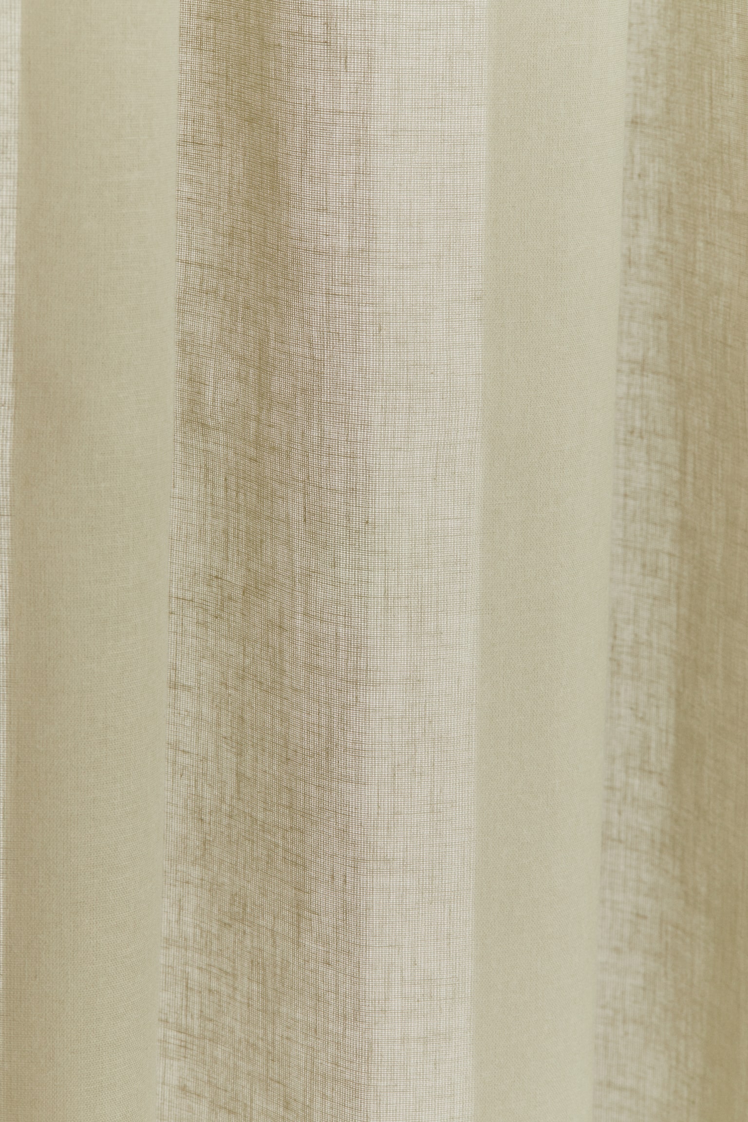 2-pack airy multiway curtains - Light khaki green/Mole/Dark grey/Light brick red/Yellow/Beige - 2