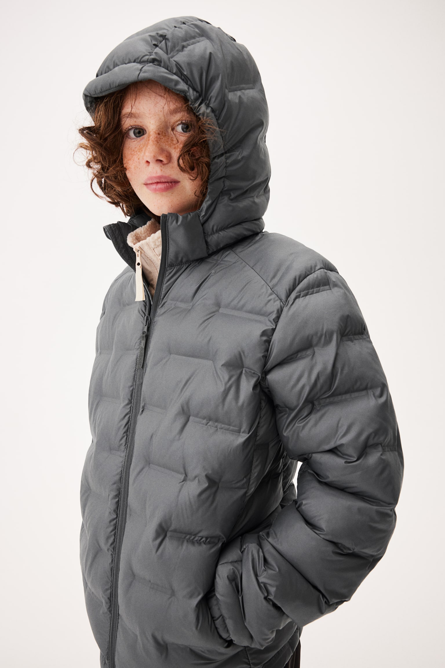 Insulated jacket in ThermoMove™ - Dark grey/Black - 5