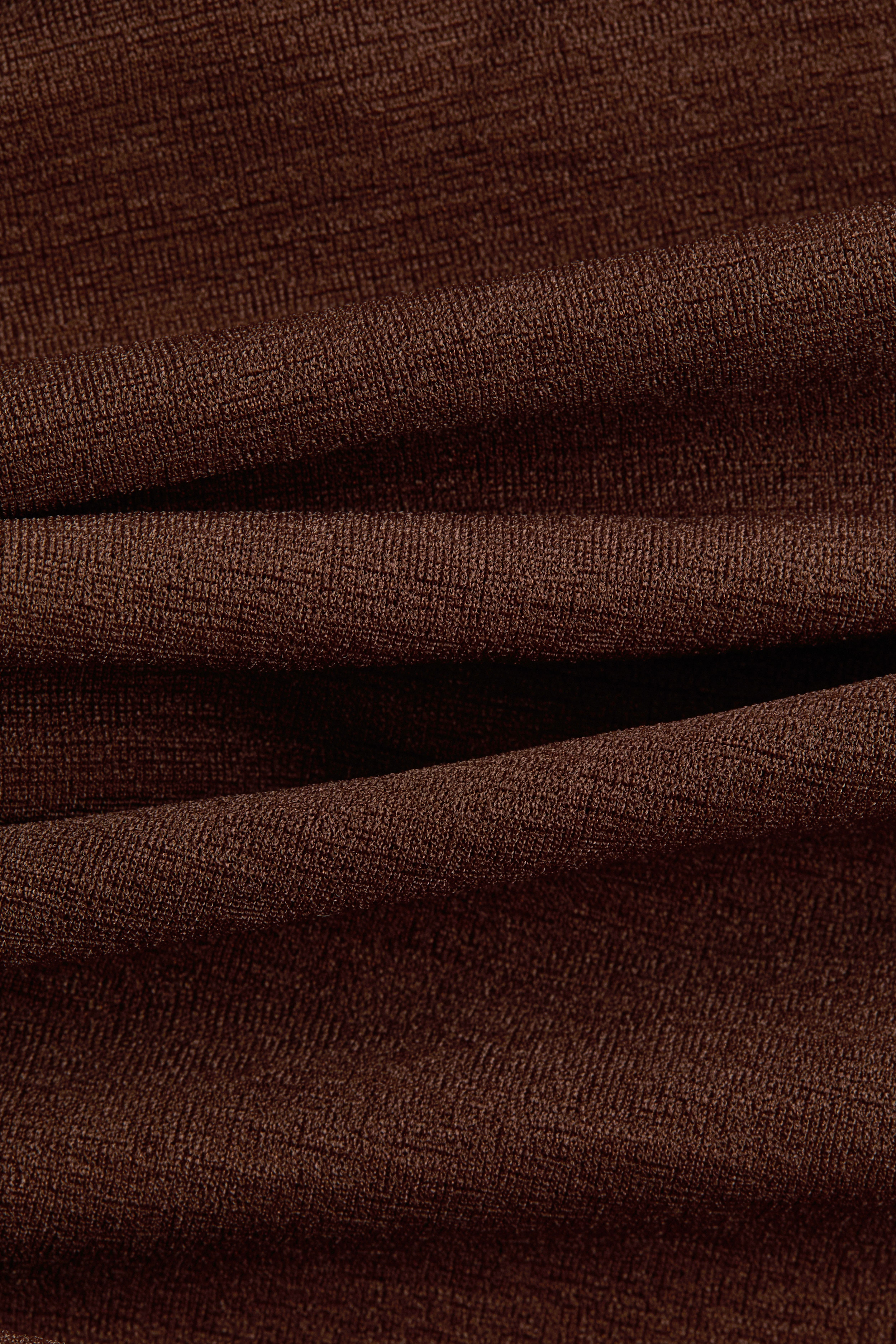 Twist-Detail Halterneck Top