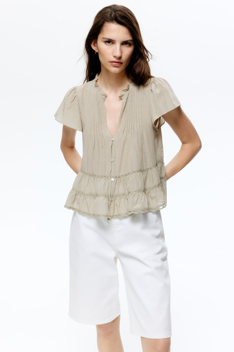Bluza s puf rukavima