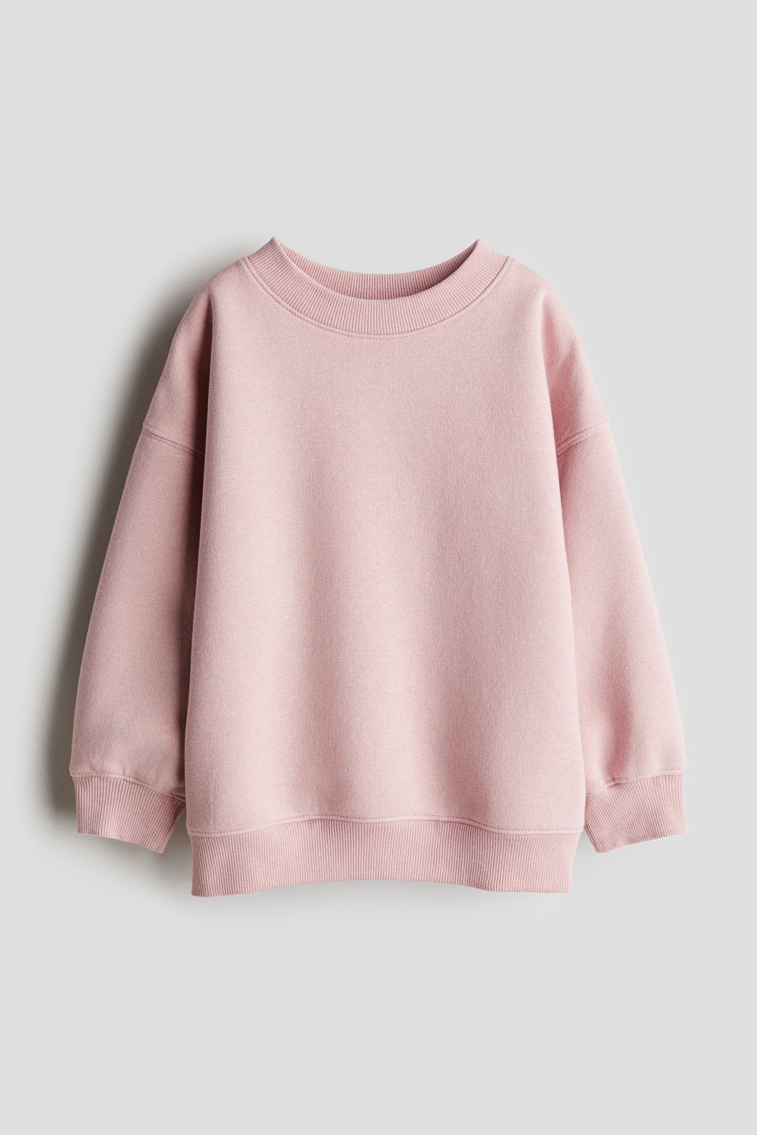 Sweatshirt - Light dusty pink/Dark grey/Hearts/Yellow/White/Striped/Burgundy/Pink/White - 1