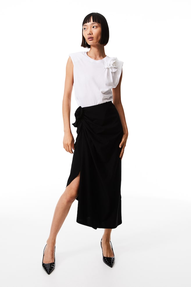  DCOT High Waist A-Line Skirts Women Fashion Casual Package Hip  Skirt Ladies Work Wear Office Skirt (Color : D, Size : XXL code) : Clothing,  Shoes & Jewelry