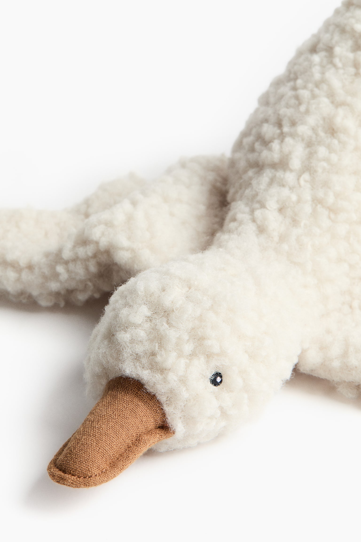 Bird soft toy - Light beige/Duck - 4