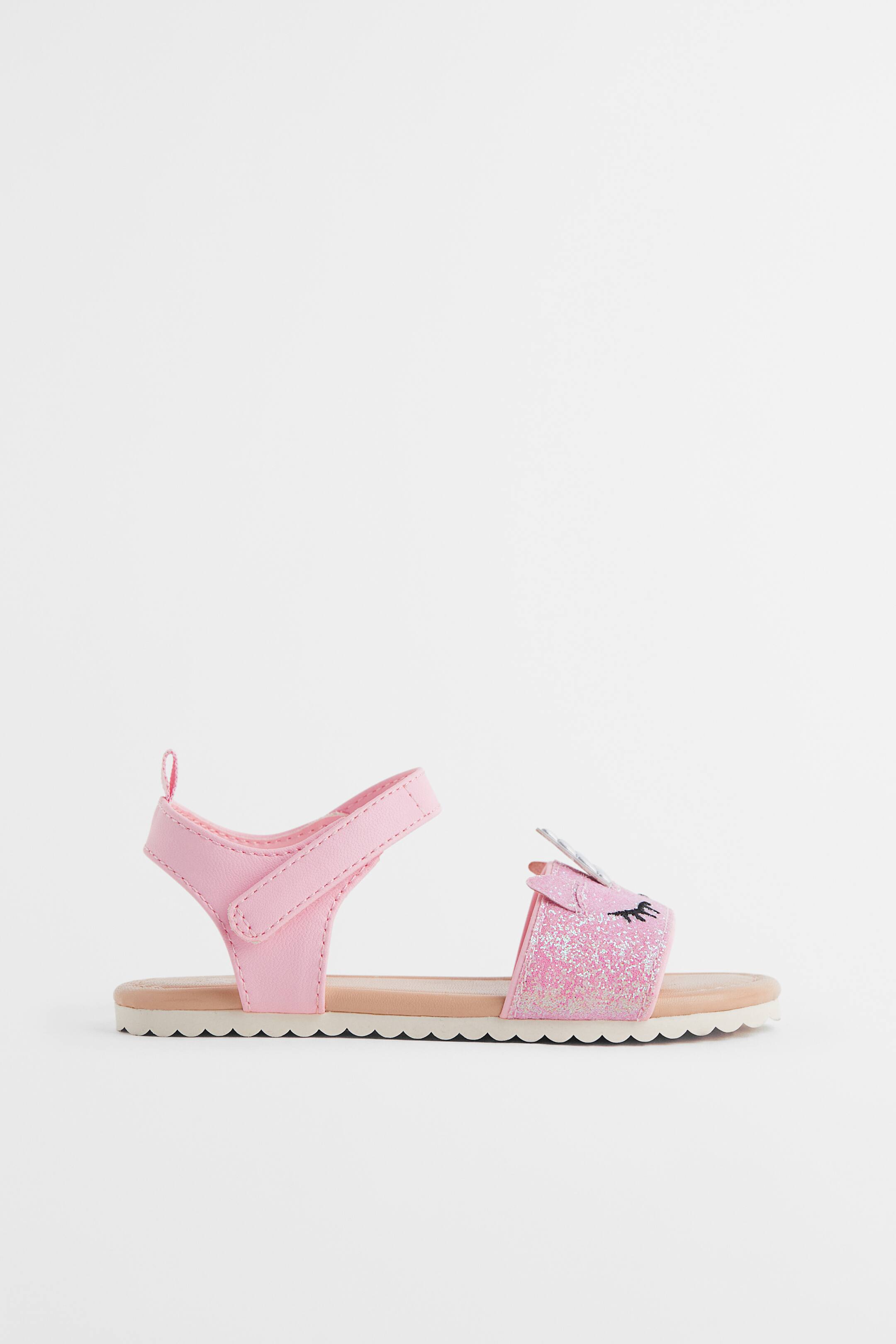 Sandals - No heel - Light pink/Unicorns - Kids | H&M GB