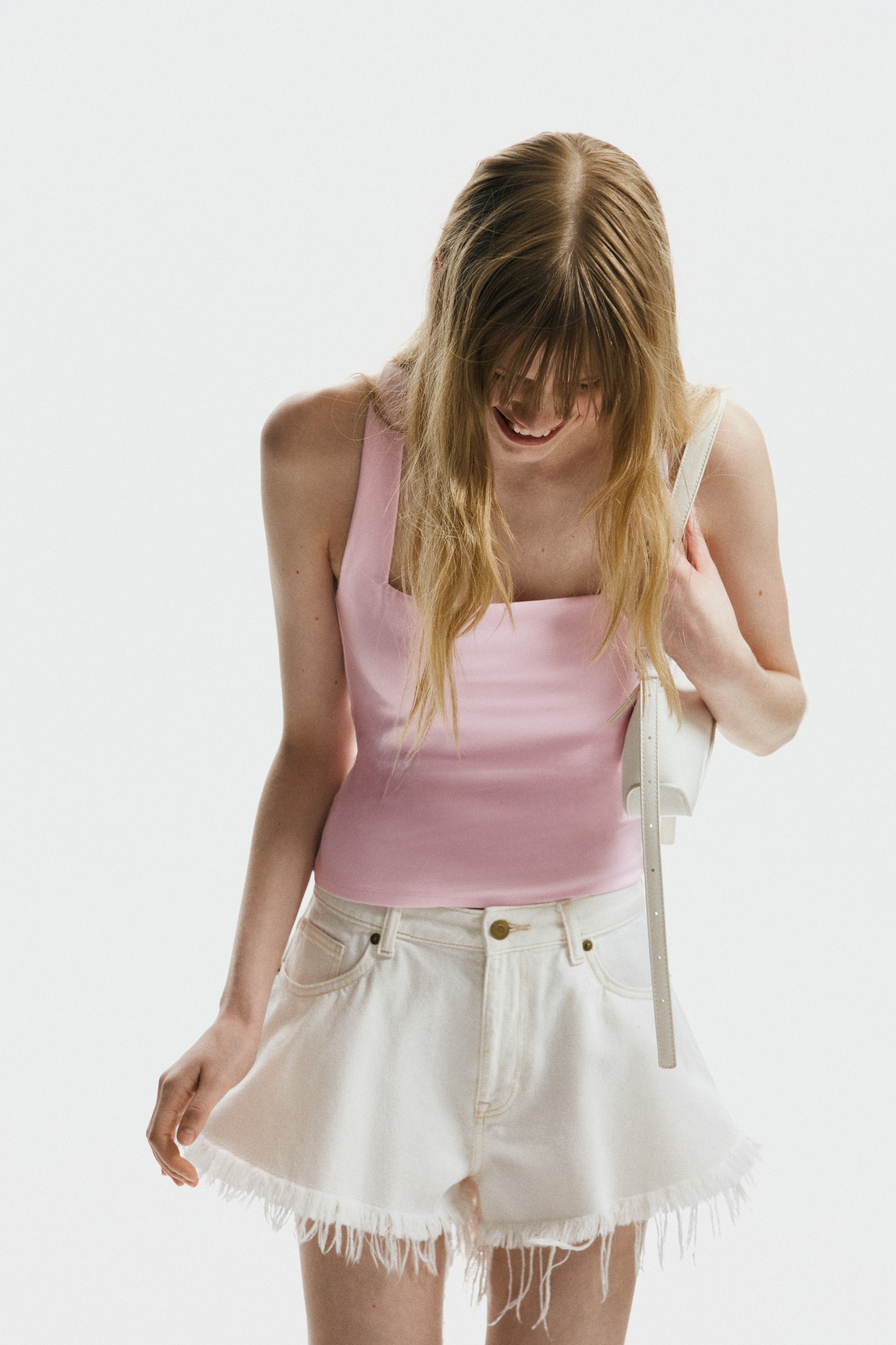 Women's Black Square-Neck Jersey Top | H&M US