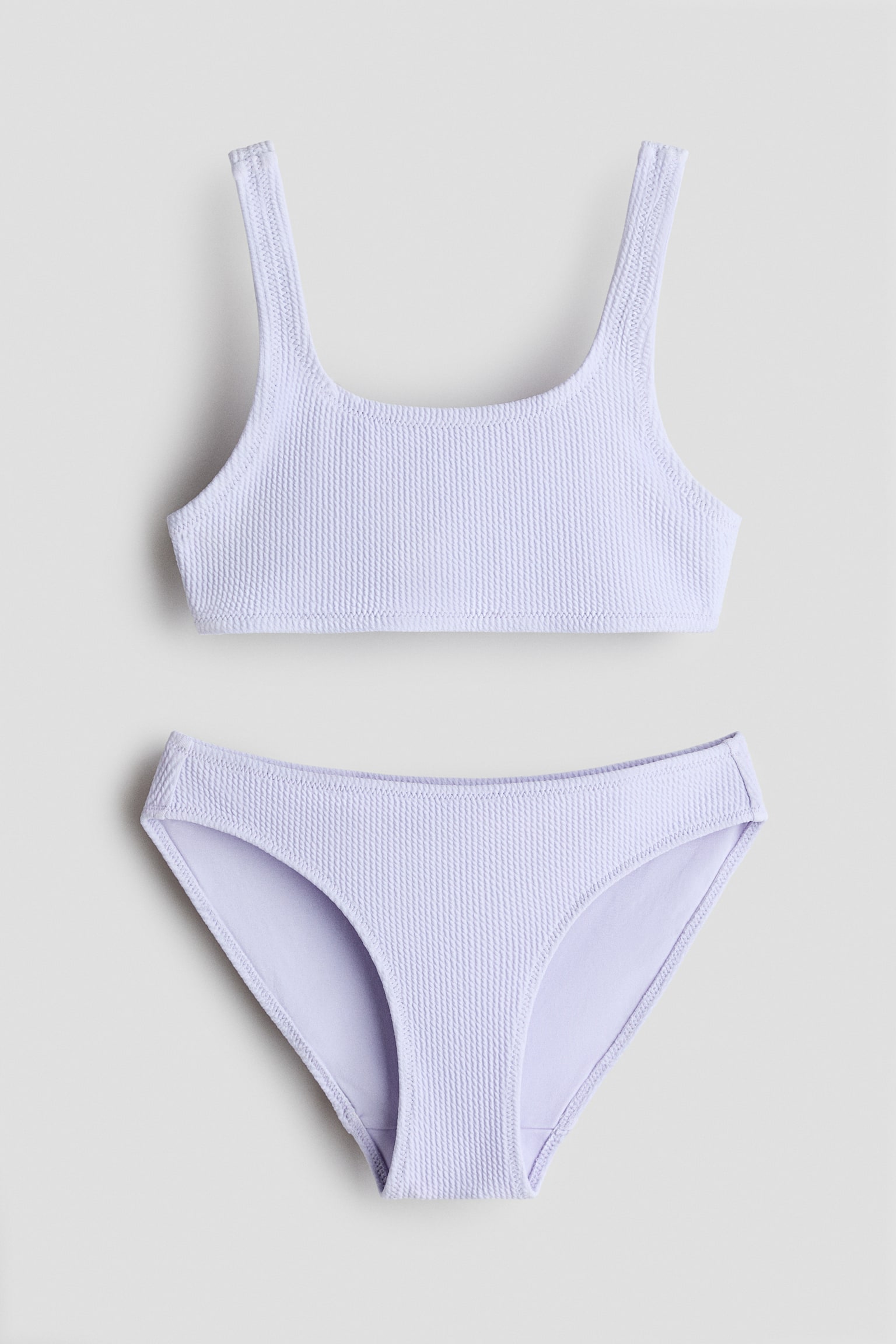 Textured bikini - Lilac/Light dusty blue/Navy blue/Black/Light pink