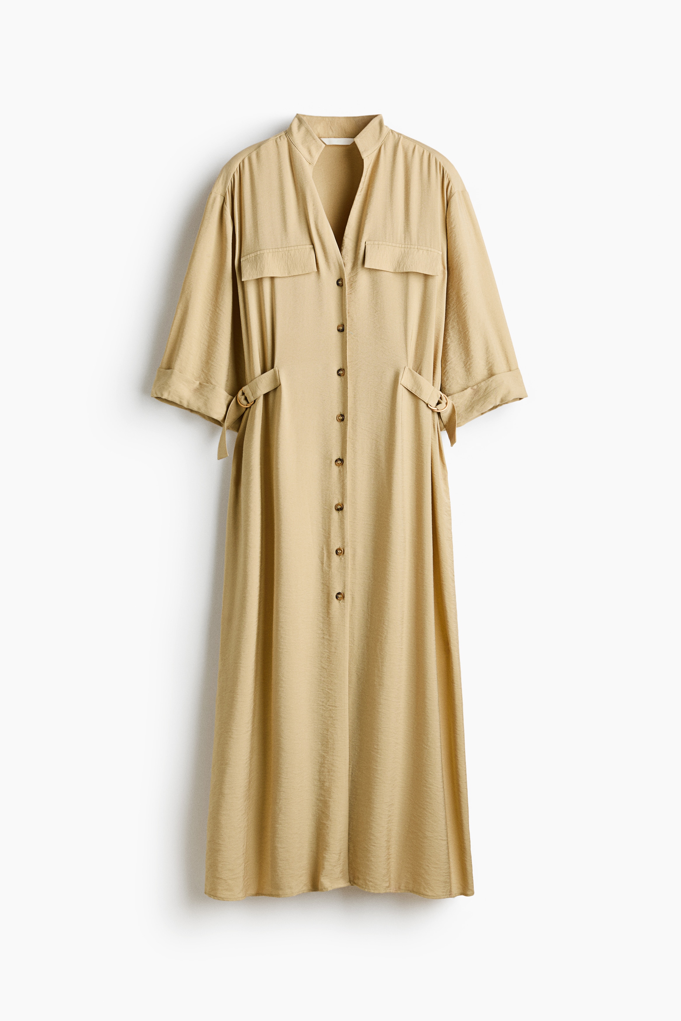 Chemisier sciancrato - Beige/Crema