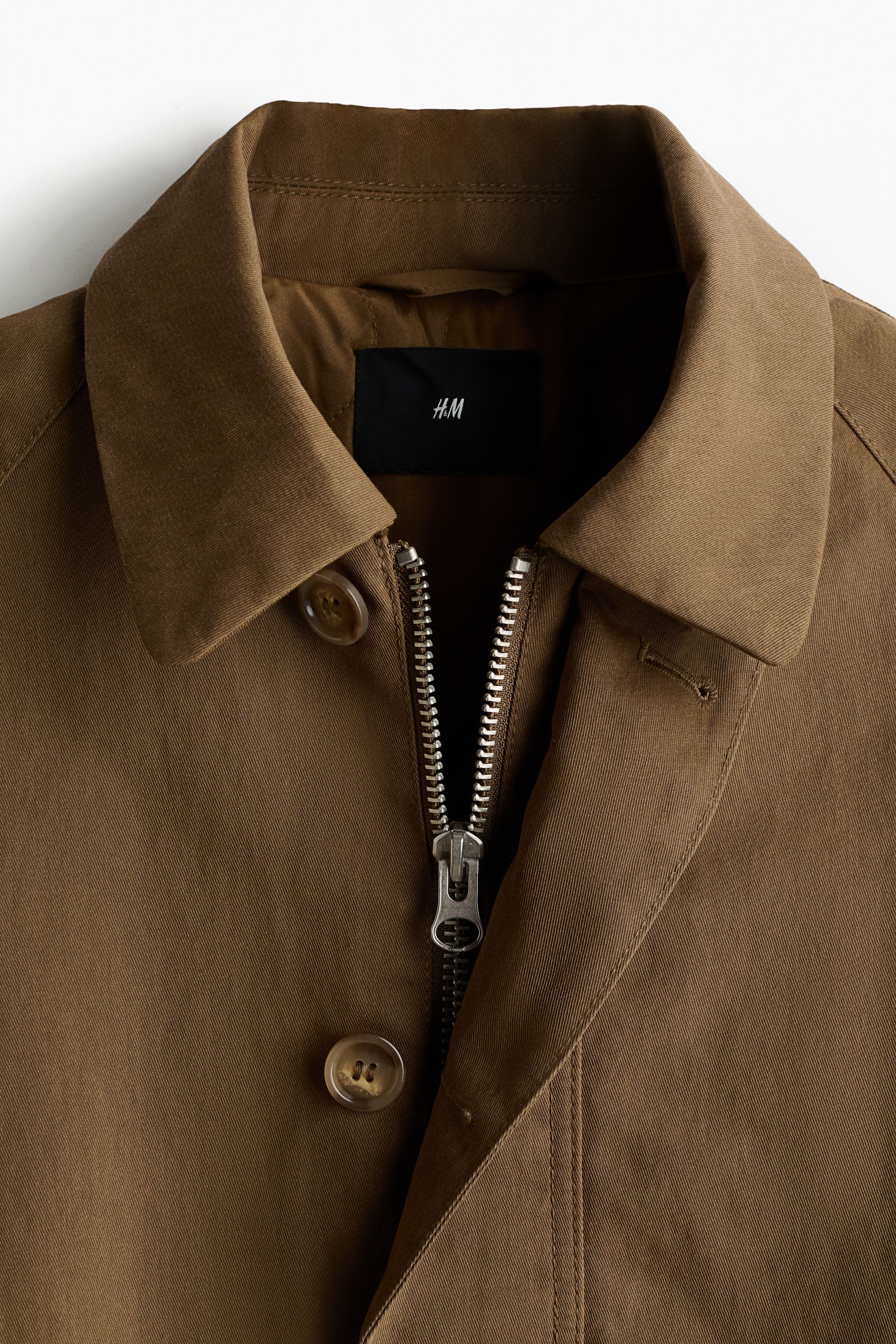 ツイルパッデッドジャケット - ダークグレー - Men | H&M JP