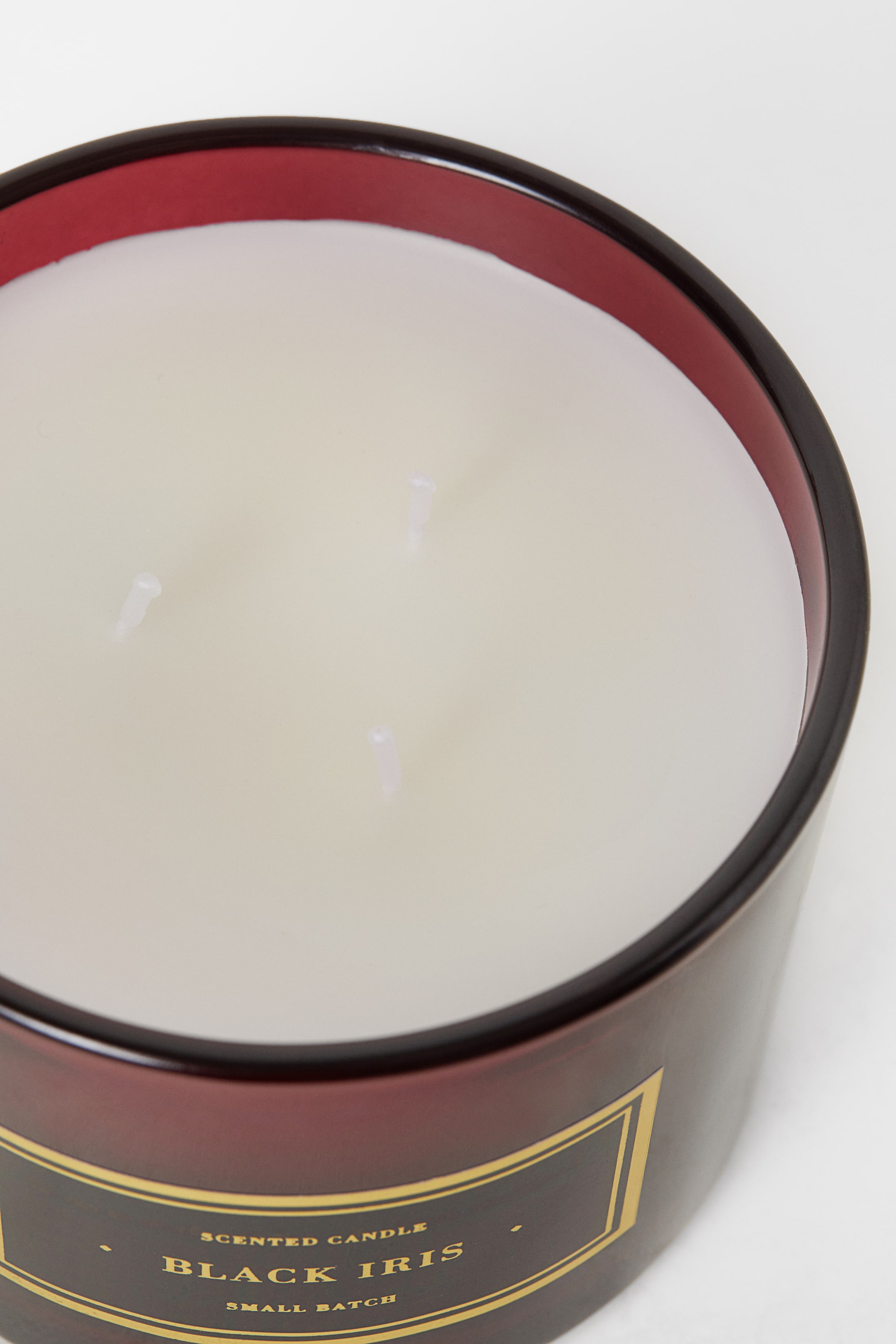 Nagyobb kép megtekintése: Illatgyertya üvegtégelyben - Sötétpiros/Black Iris - HOME | H&M HU 3