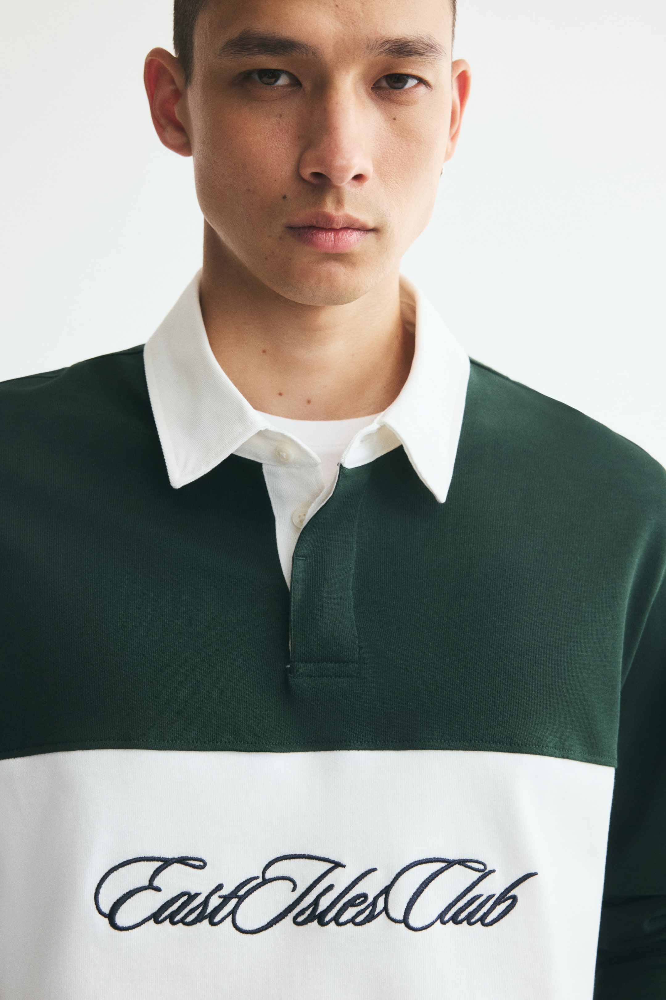 Regular-Fit Cotton Rugby Shirt