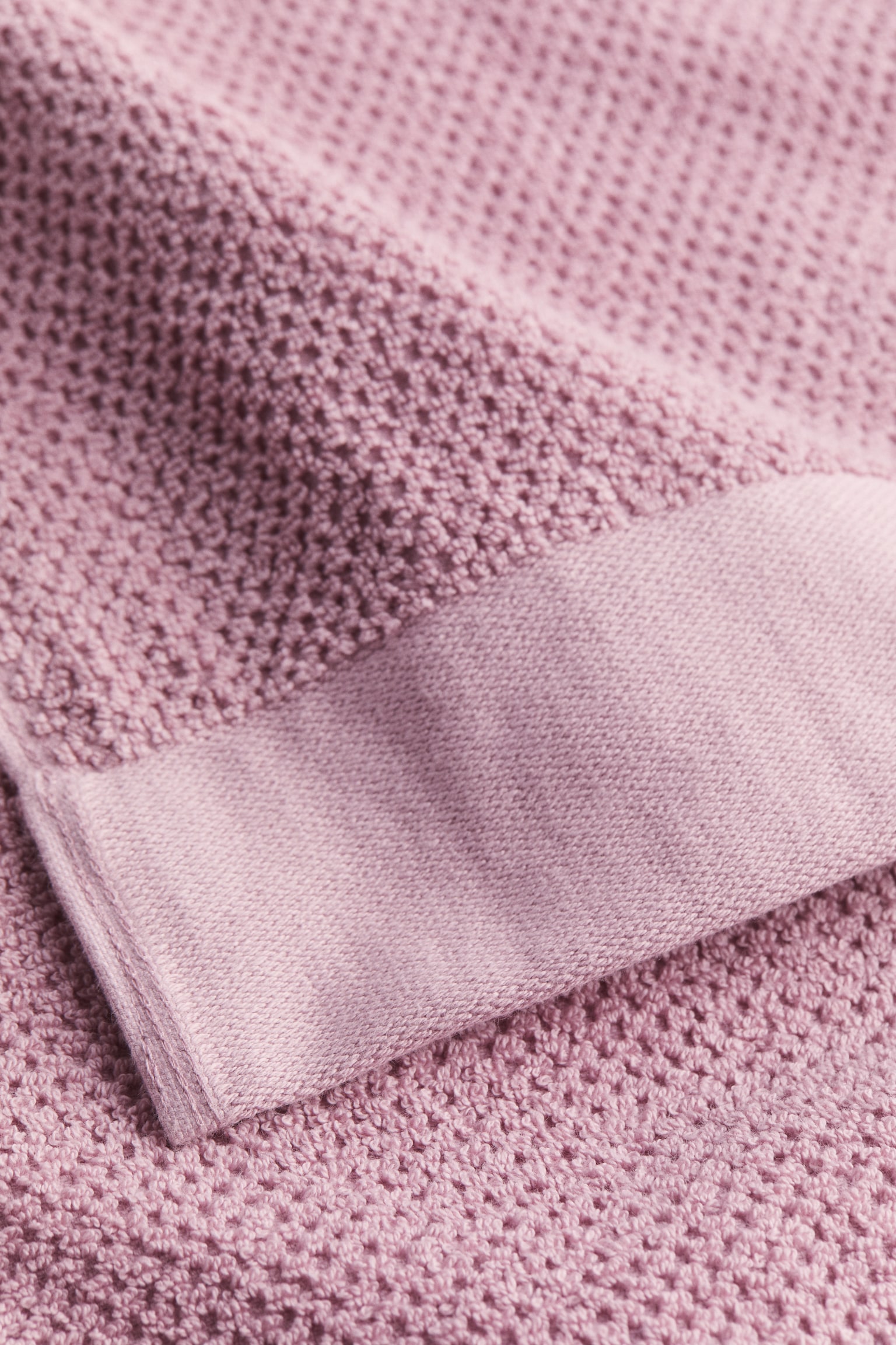 Cotton terry hand towel - Dusty pink/Light dusty blue/Sage green/Pink/Light beige/Khaki green/Light greige/Black/Light blue/Dark purple/Dark green - 5