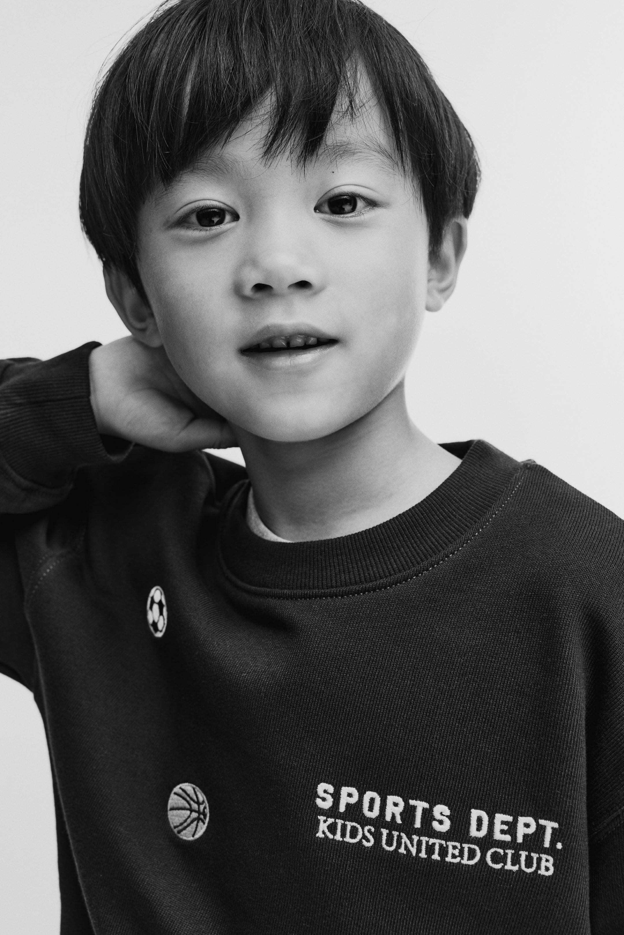 Grotere afbeelding bekijken: Sweater met print - Zwart/Sports dept. - KINDEREN | H&M BE 2