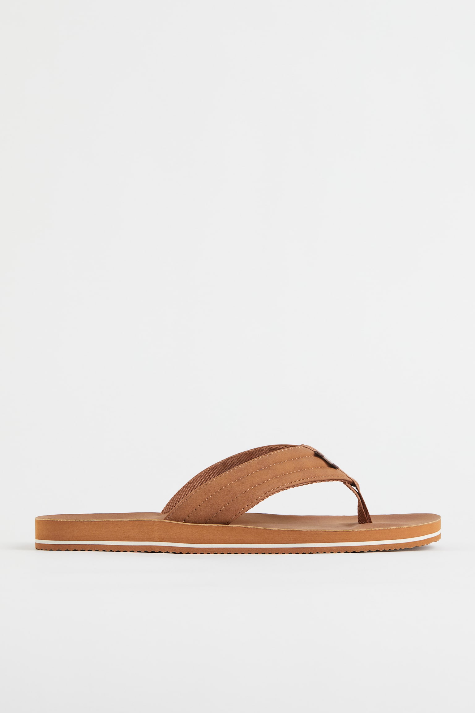 Flip-flops - Dark beige/Brown/Black - 1