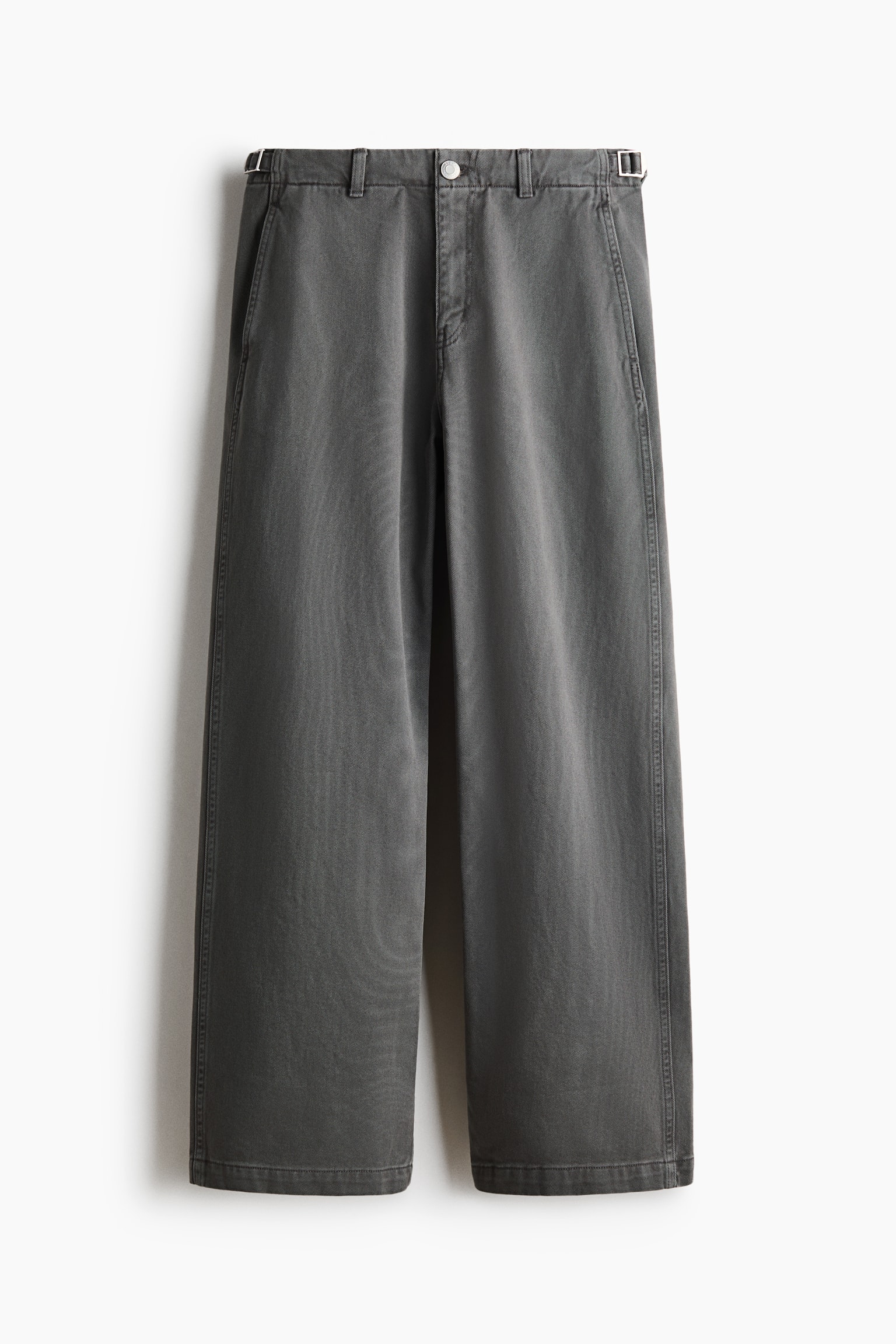 Loose-Fit Carpenter Pants - Dark gray - 1
