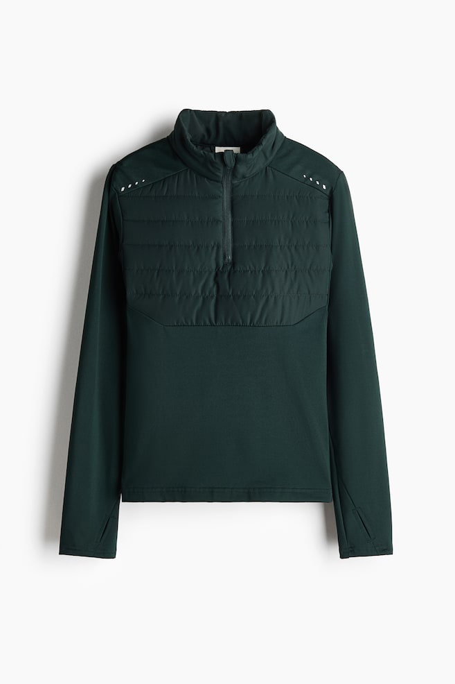 Warming football top with ThermoMove™ - Dark green/Dark blue/Black - 1