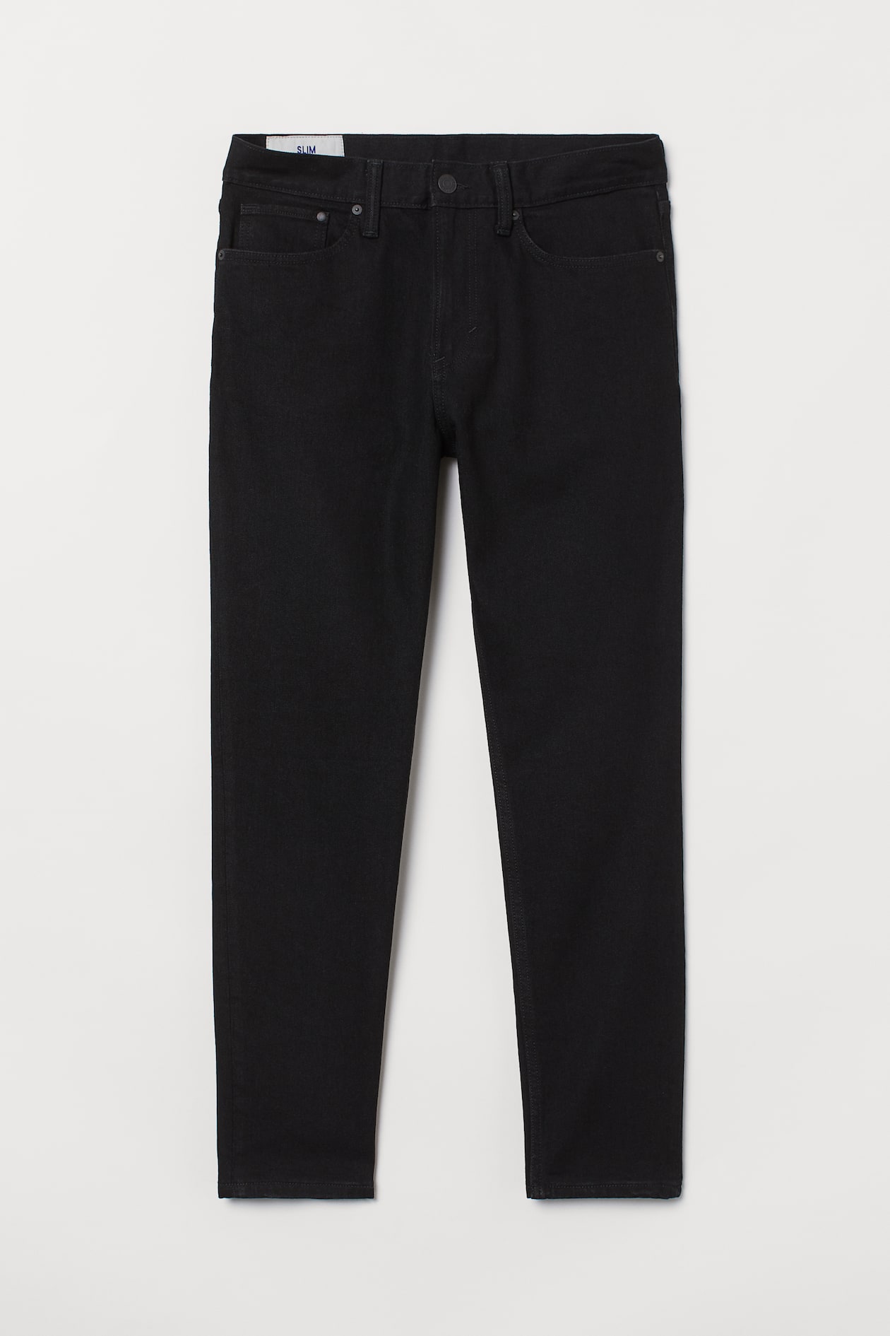 Slim Tapered Jeans - Regular waist - Ankle-length - Black - Men | H&M US