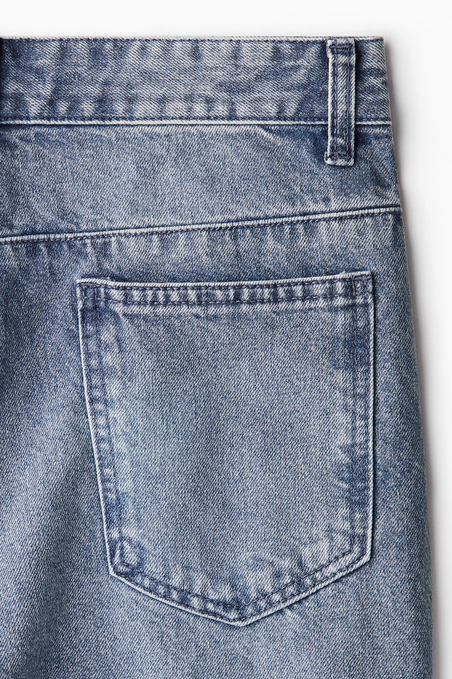 Loose Jeans - Denim blue/Dark denim grey - 3