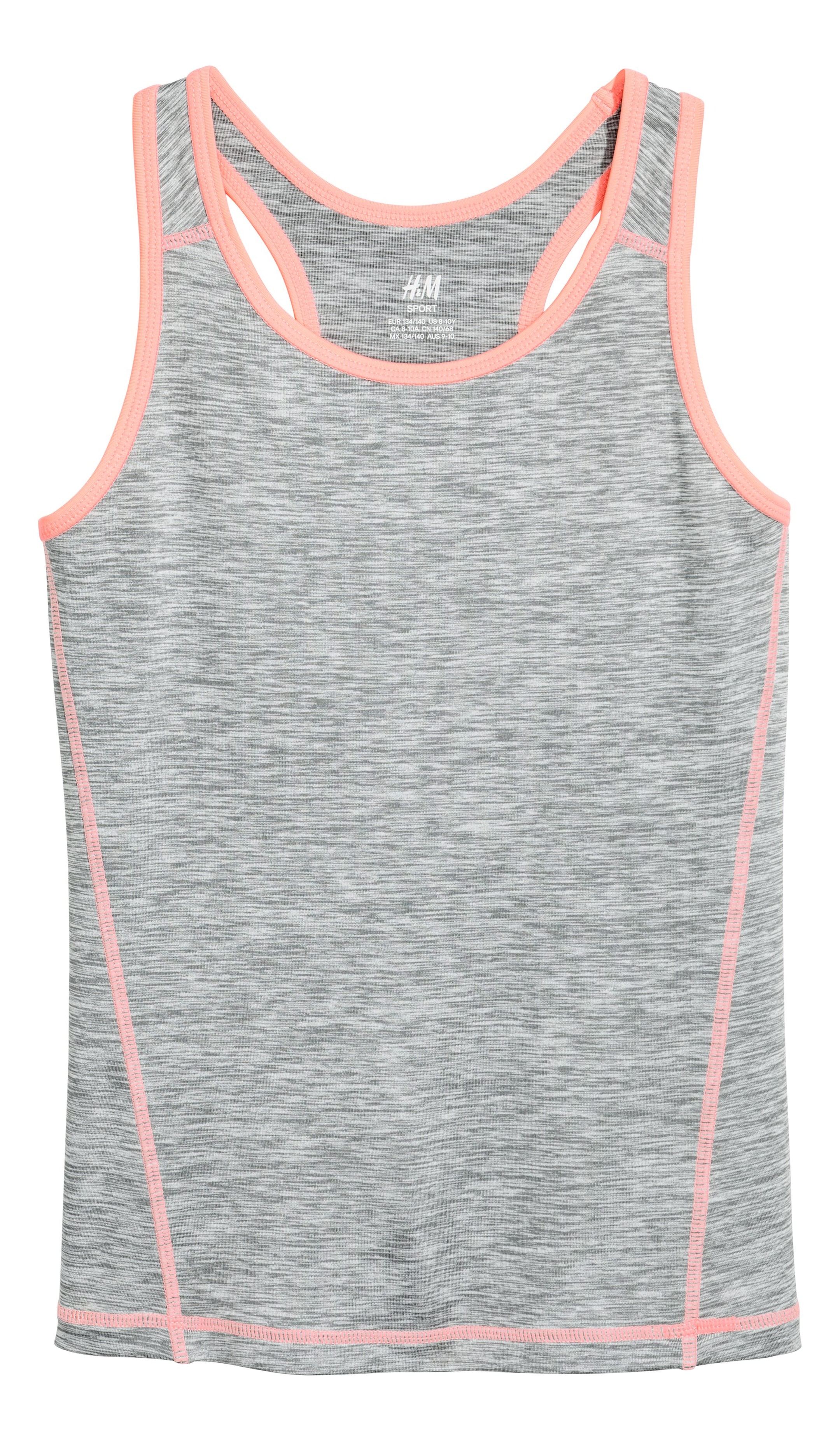 View larger image: Sports top - Dark grey - Kids | H&M GB 1