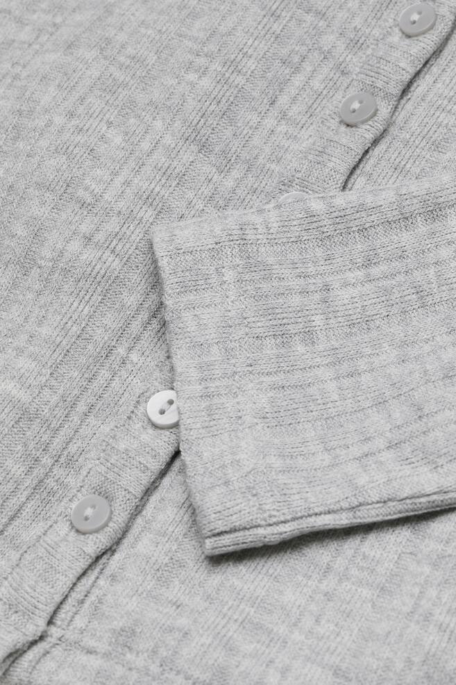 Produktbild von Herren Cardigan Revers Strickjacke Mit Langen Ärmeln Günstig