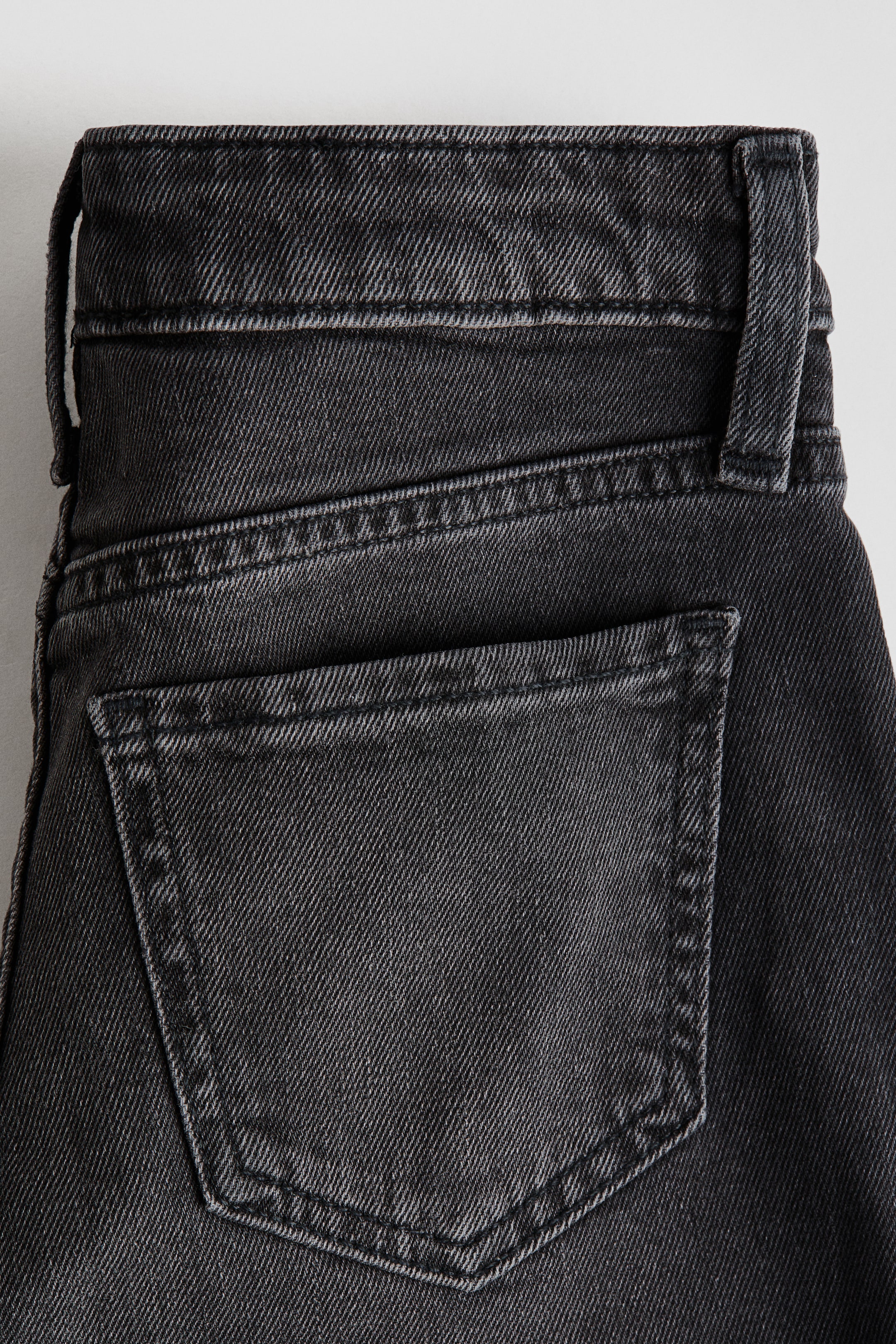 Xem ảnh lớn hơn: Wide Leg Jeans - Màu đen - Kids | H&M VN 2