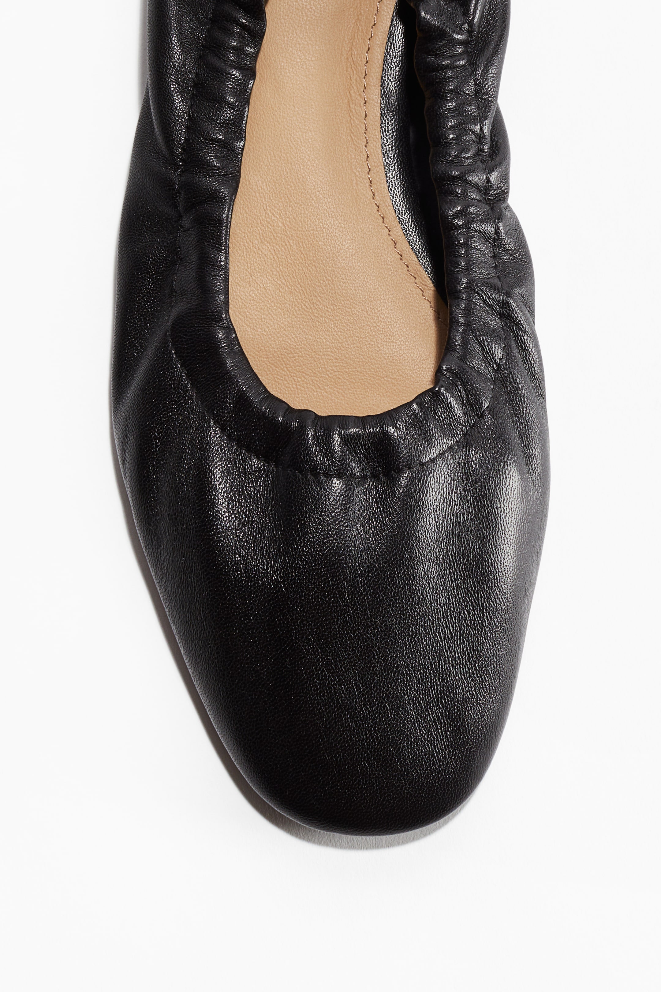 Leather Ballet Flats