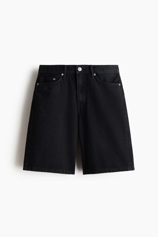 Relaxed Fit Denim shorts - Denim black/Light denim blue/Cream/Denim grey/Denim blue/Denim brown - 1