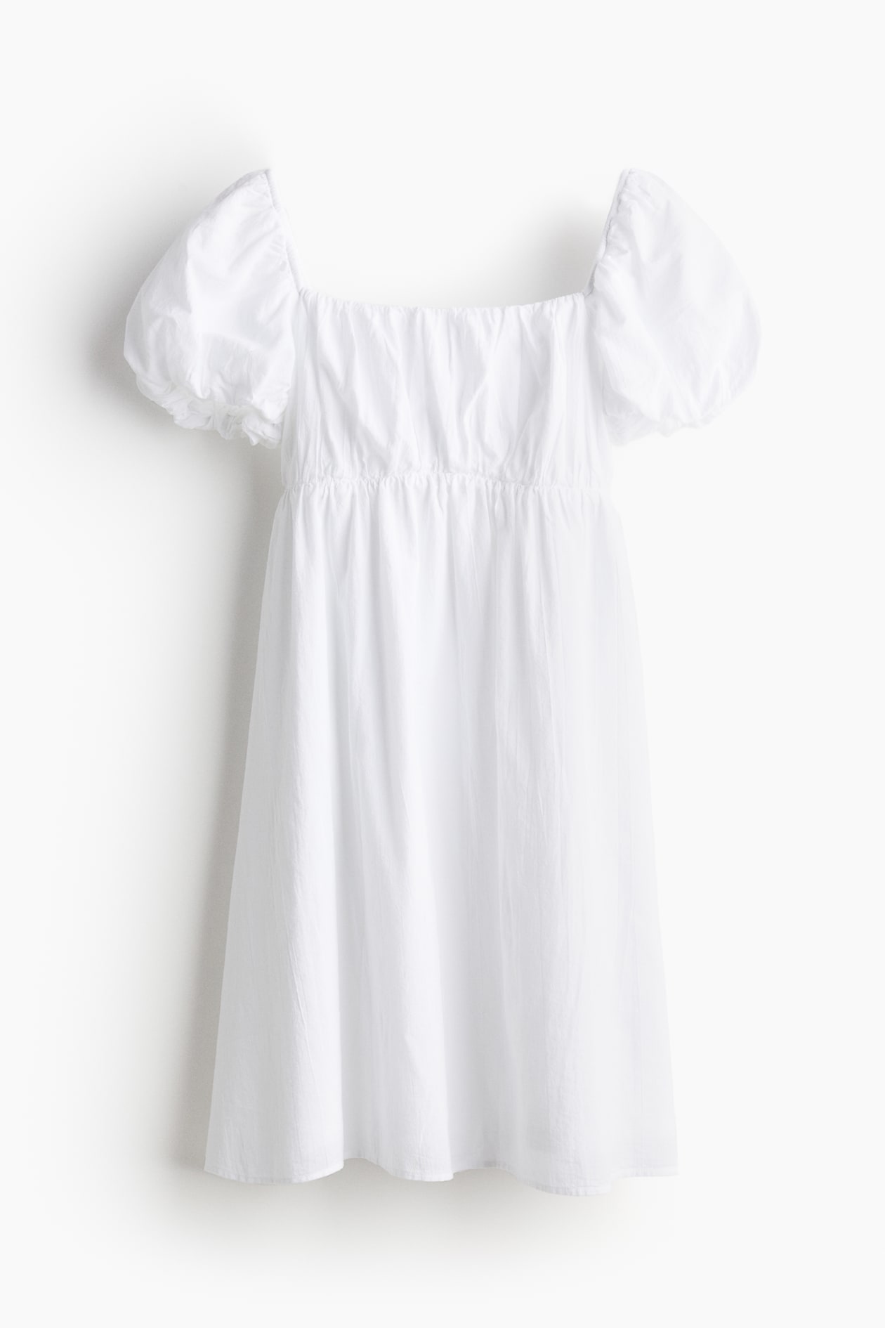 bubble dress white True Beauty Bubble Sleeve Mini Dress, White